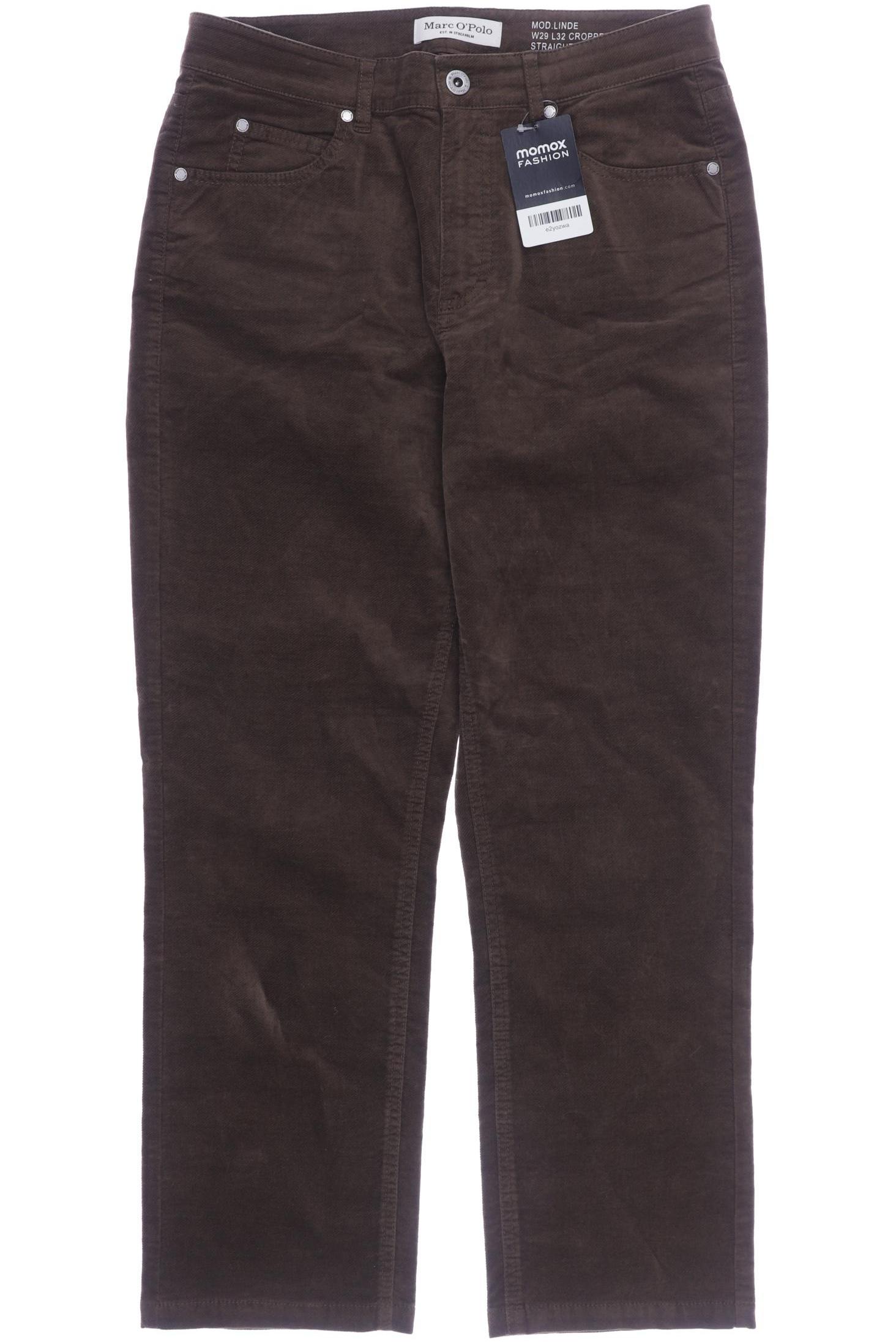 

Marc O Polo Damen Stoffhose, braun