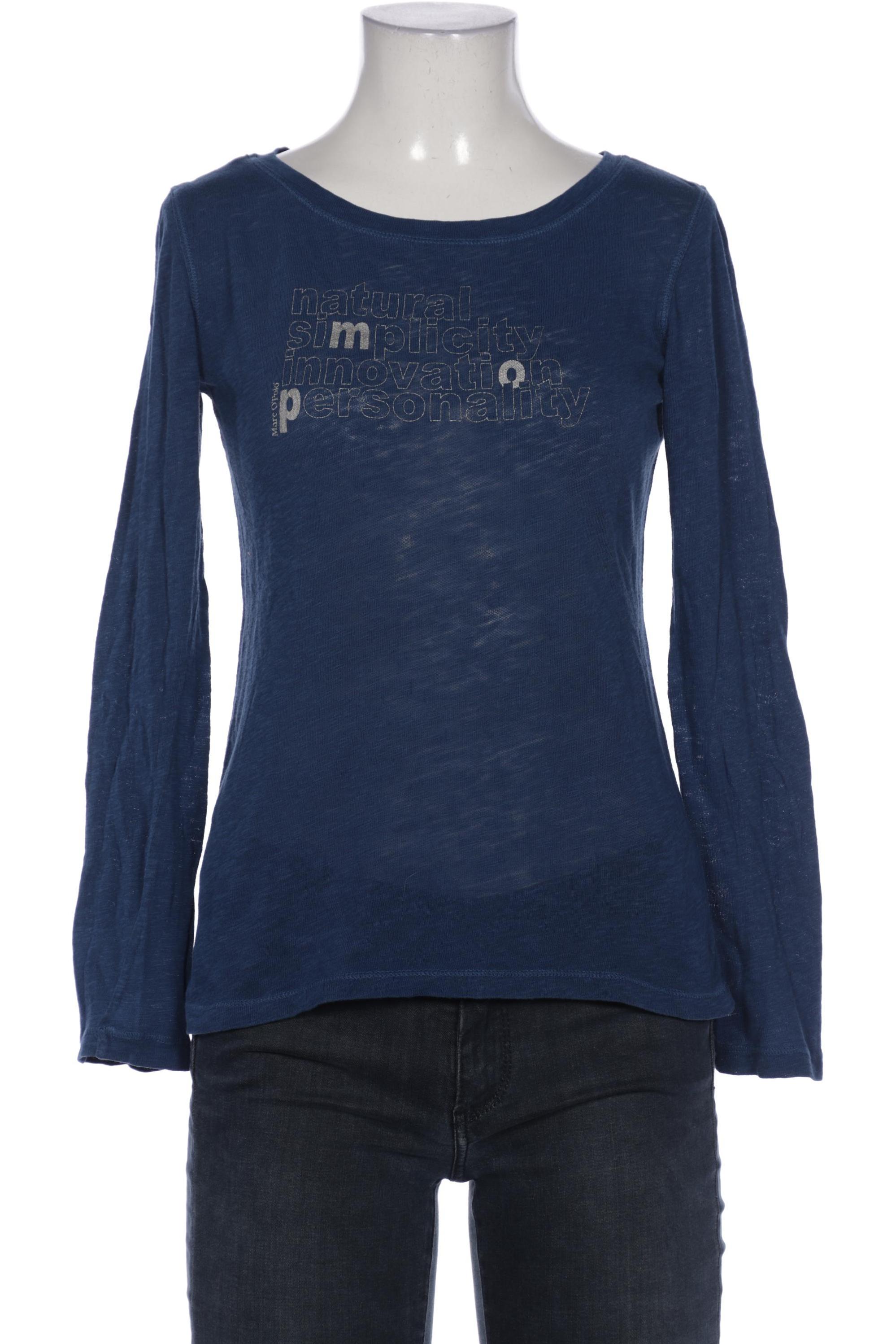 

Marc O Polo Damen Langarmshirt, blau