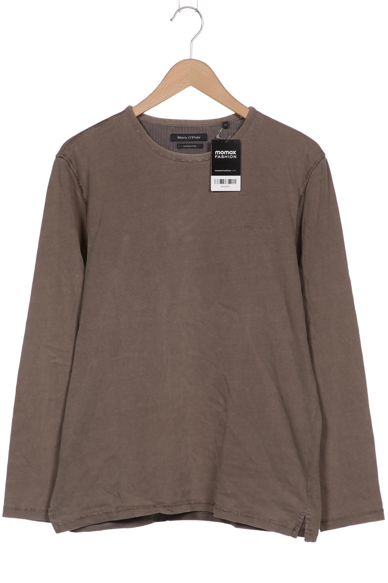 

Marc O Polo Herren Langarmshirt, braun, Gr. 48