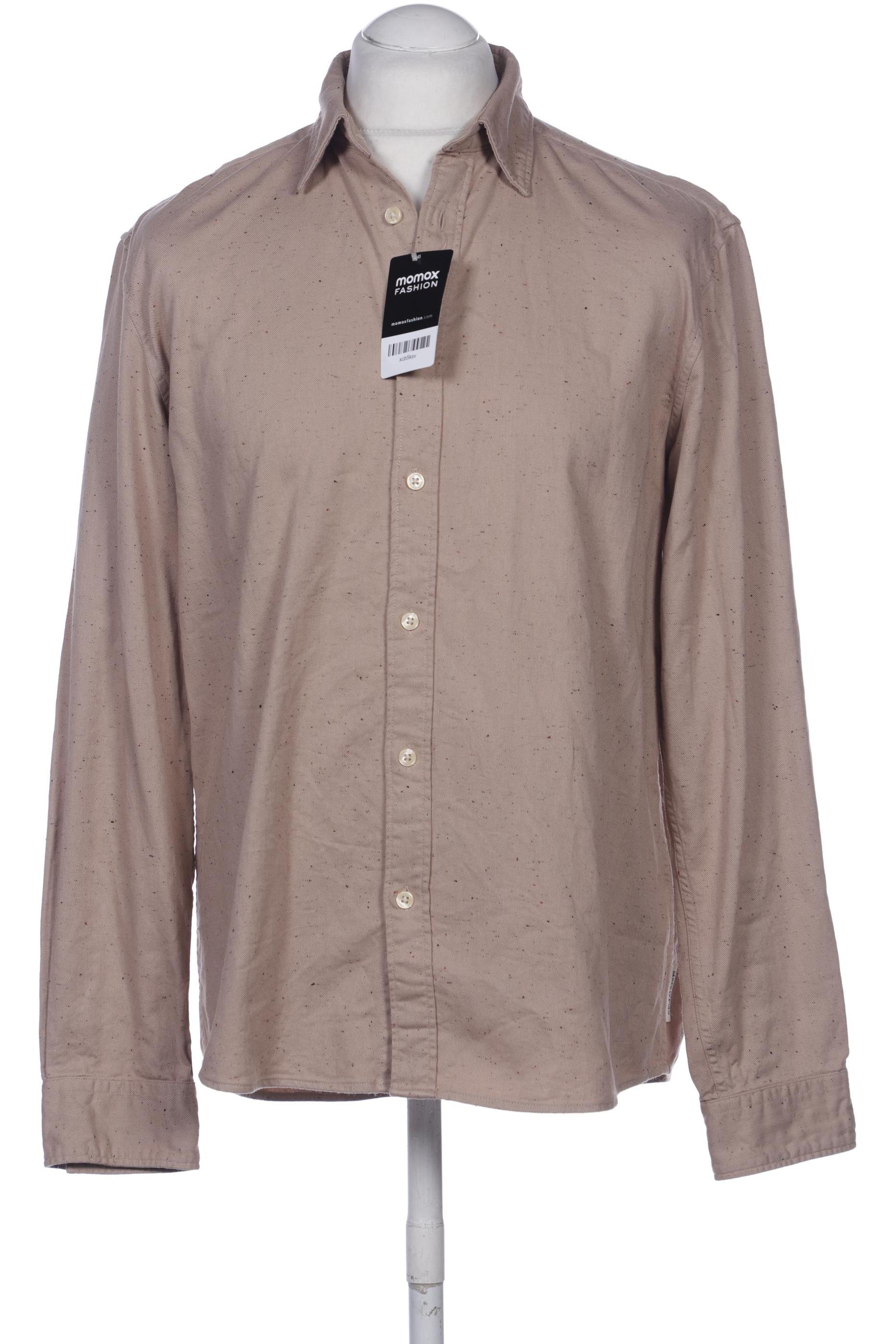 

Marc O Polo Herren Hemd, braun, Gr. 48