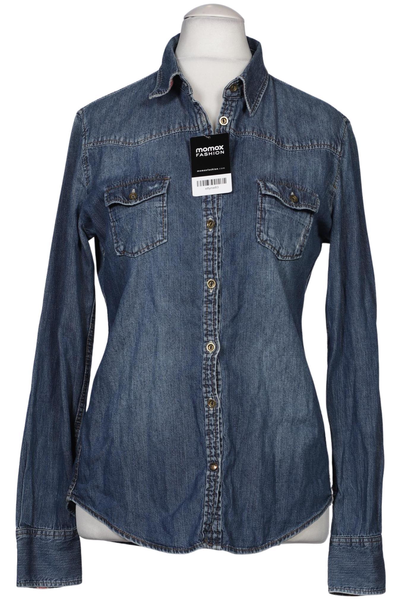 

Marc O Polo Damen Bluse, blau, Gr. 38