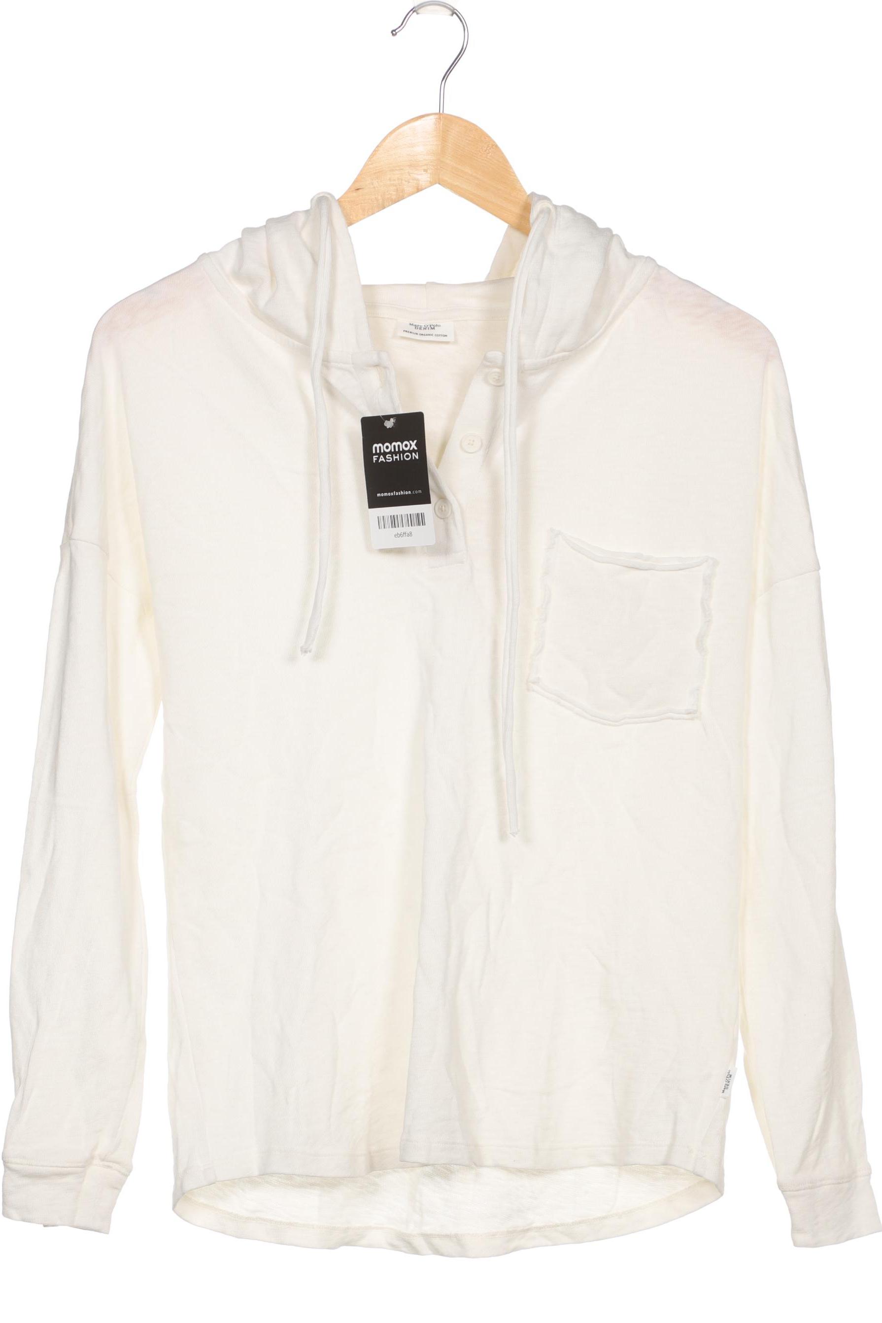 

Marc O Polo Damen Kapuzenpullover, weiß, Gr. 36
