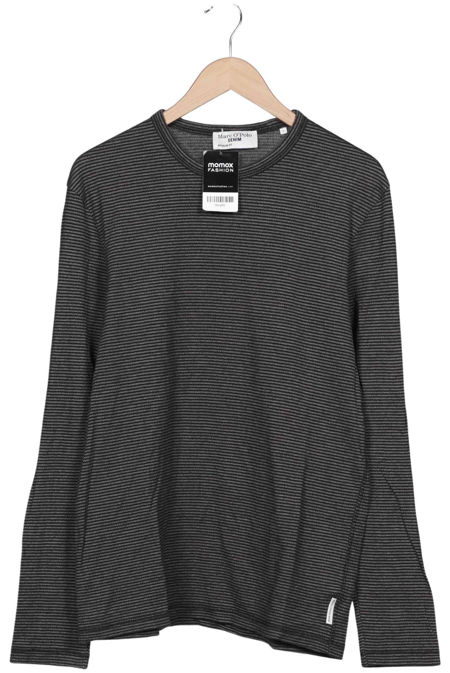 

Marc O Polo Herren Langarmshirt, grau, Gr. 52
