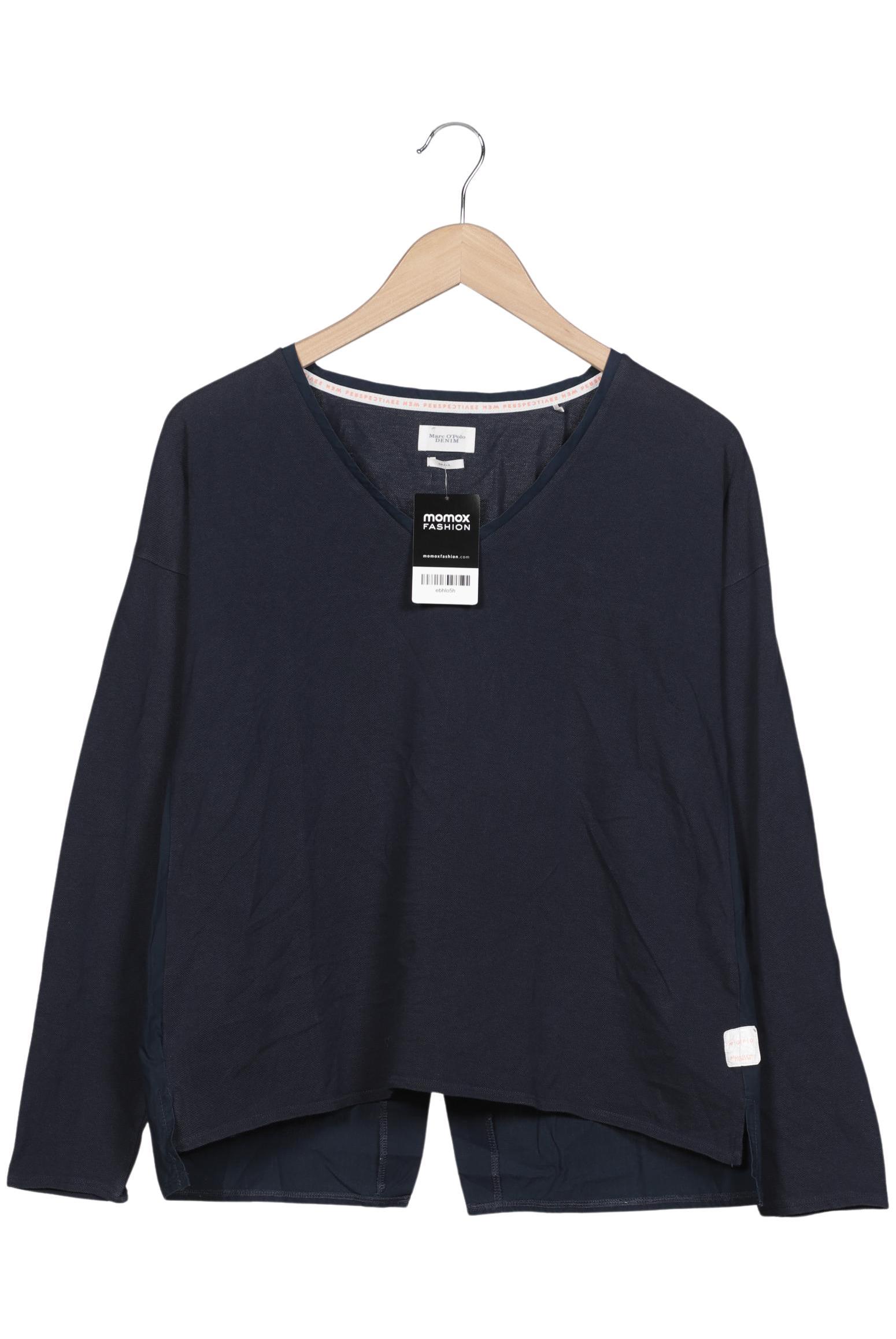

Marc O Polo Damen Langarmshirt, marineblau, Gr. 36