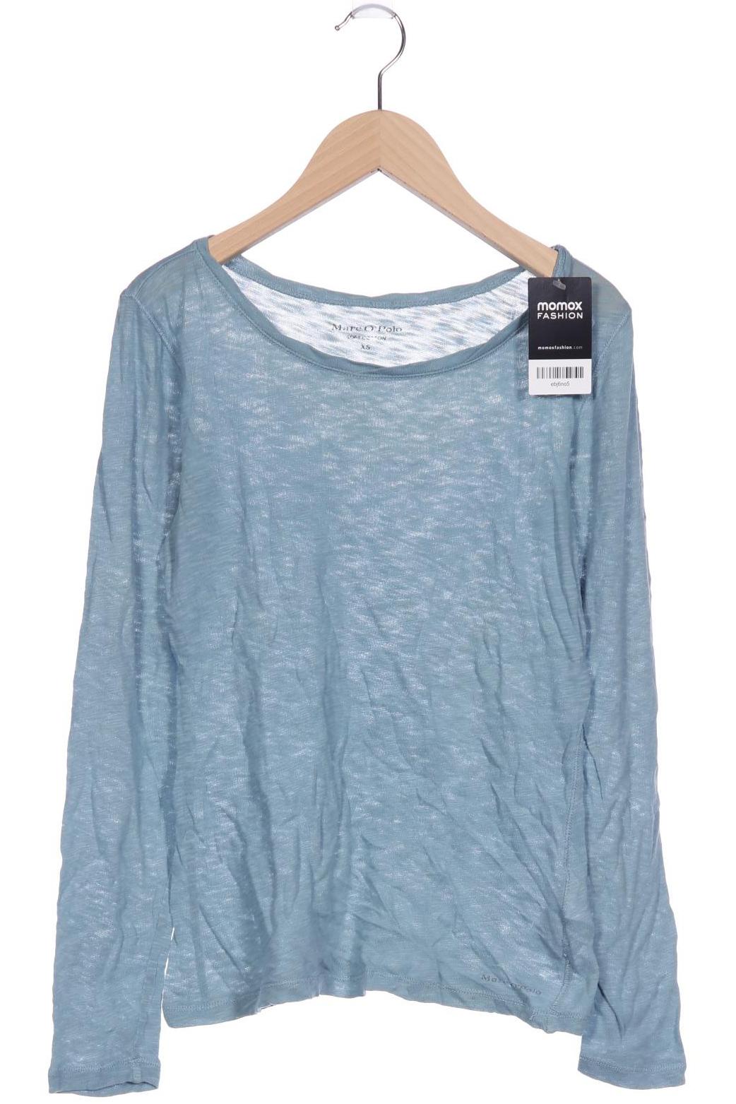

Marc O Polo Damen Langarmshirt, blau, Gr. 34