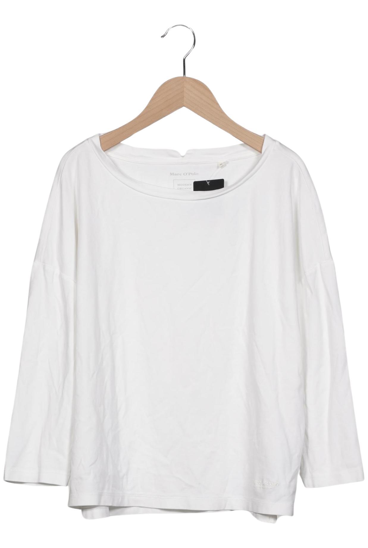 

Marc O Polo Damen Langarmshirt, weiß, Gr. 44