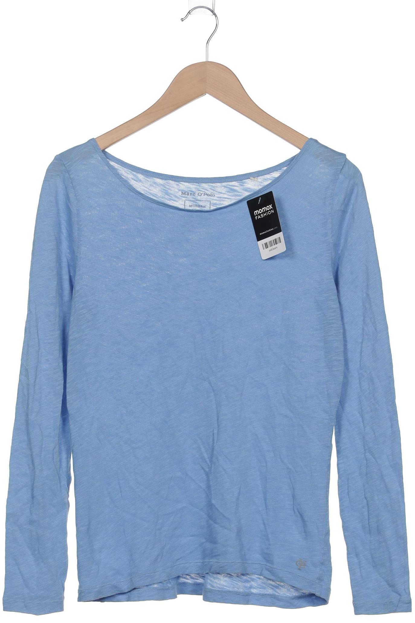 

Marc O Polo Damen Langarmshirt, blau, Gr. 38