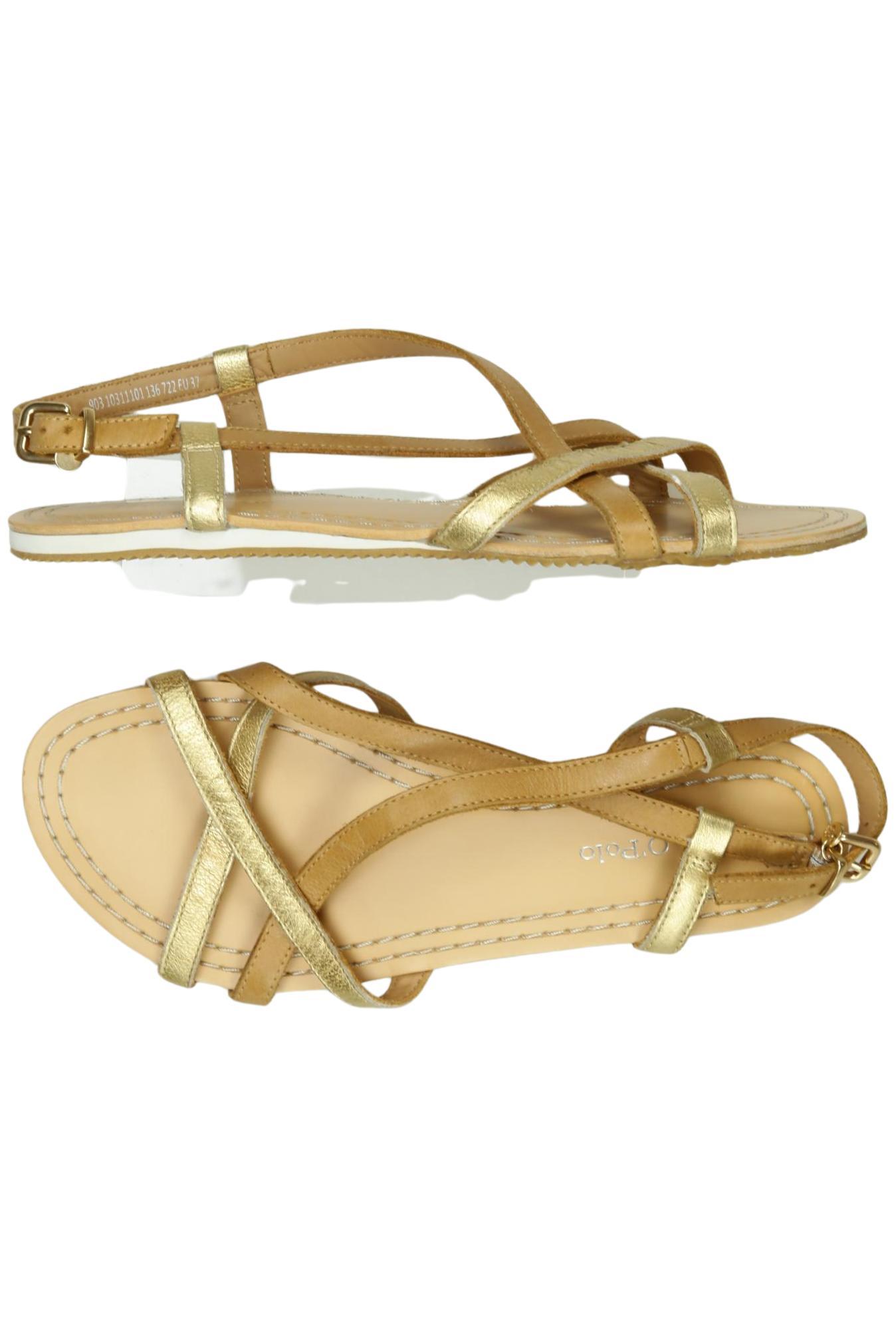 

Marc O Polo Damen Sandale, beige, Gr. 37