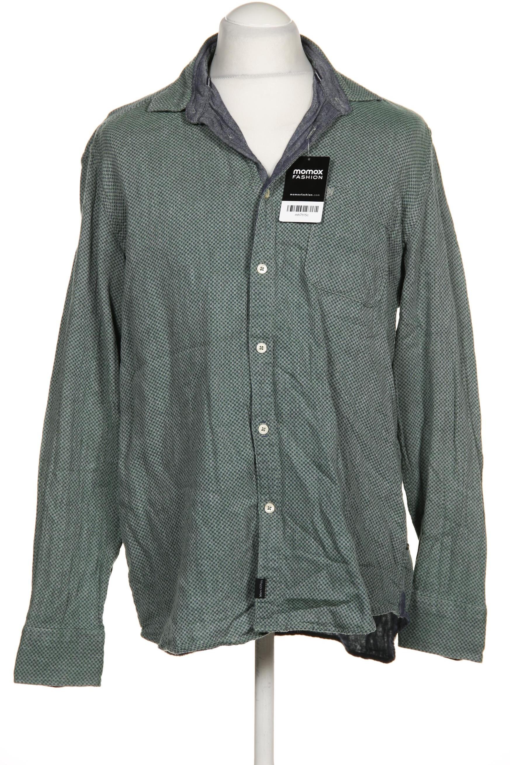 Thumbnail - Marc O Polo Herren Hemd, grün, Gr. 54