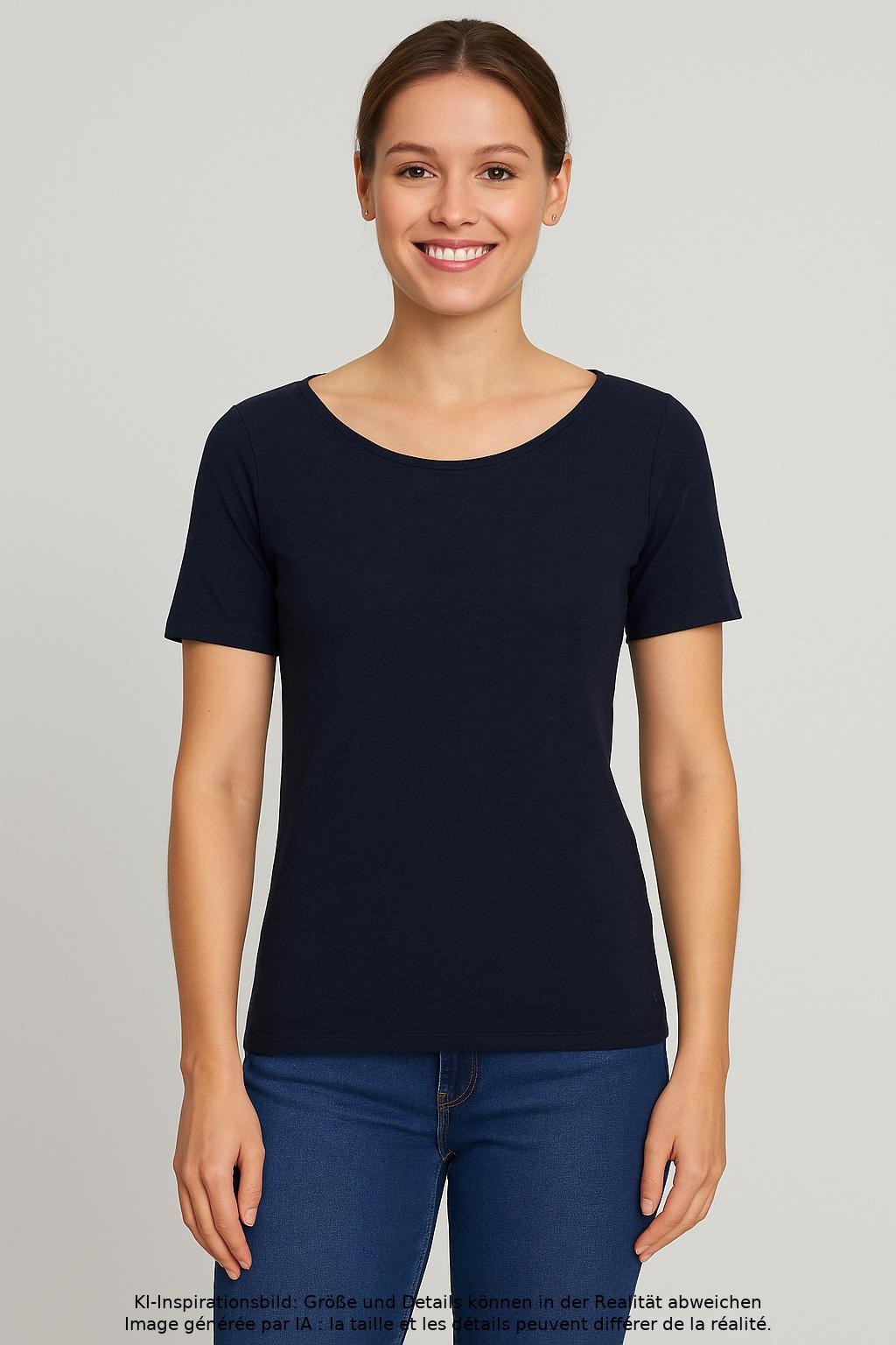 

Marc O Polo Damen T-Shirt, marineblau, Gr. 36