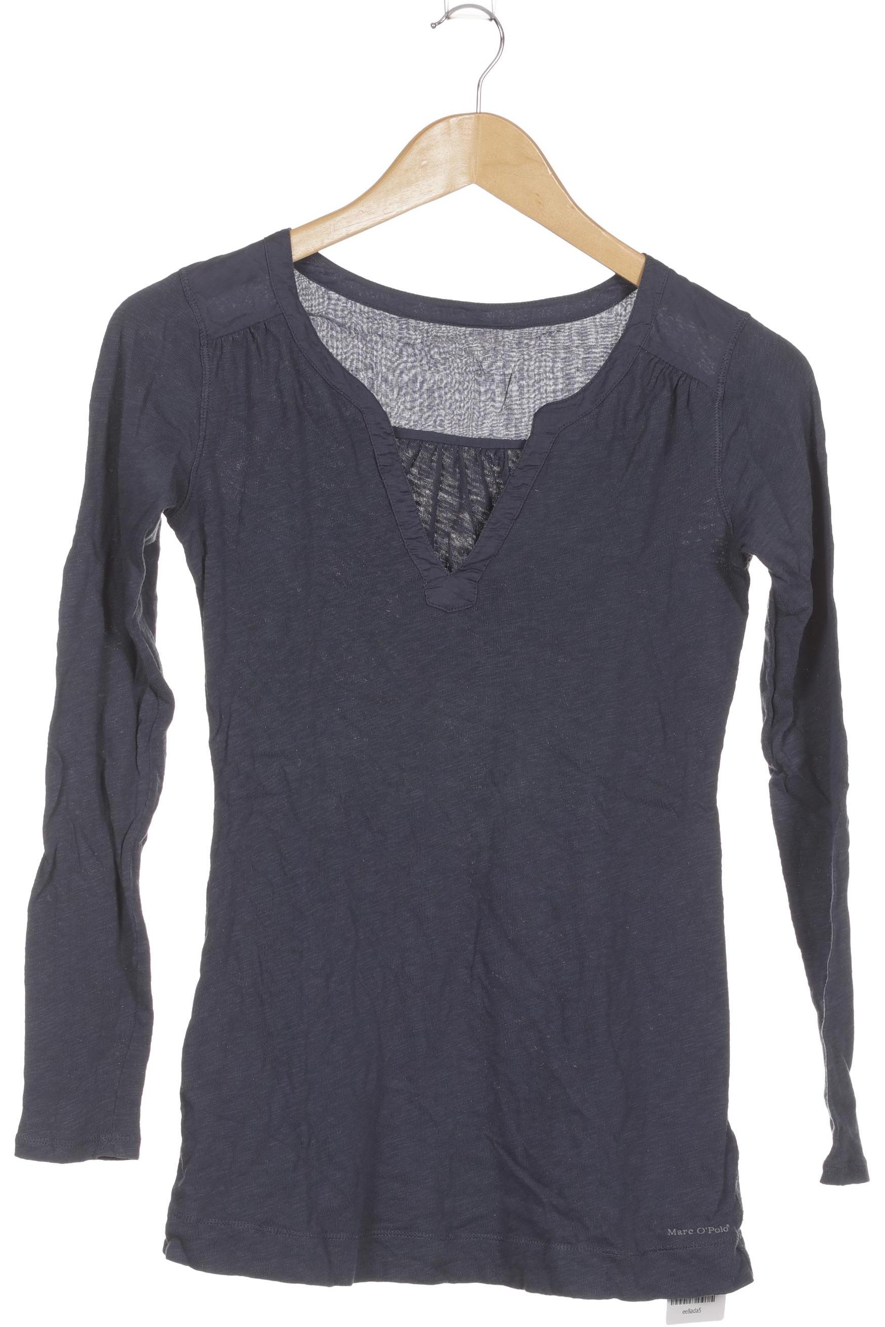 

Marc O Polo Damen Langarmshirt, blau, Gr.