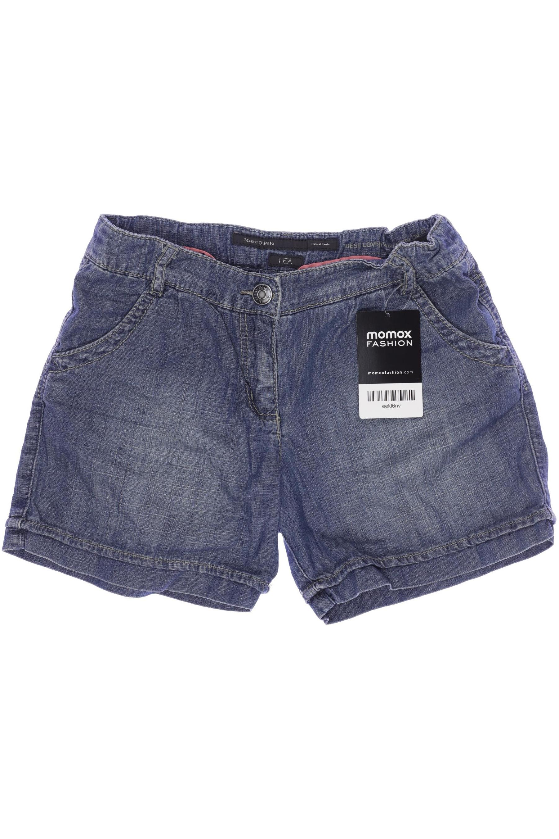 

Marc O Polo Damen Shorts, blau, Gr. 140