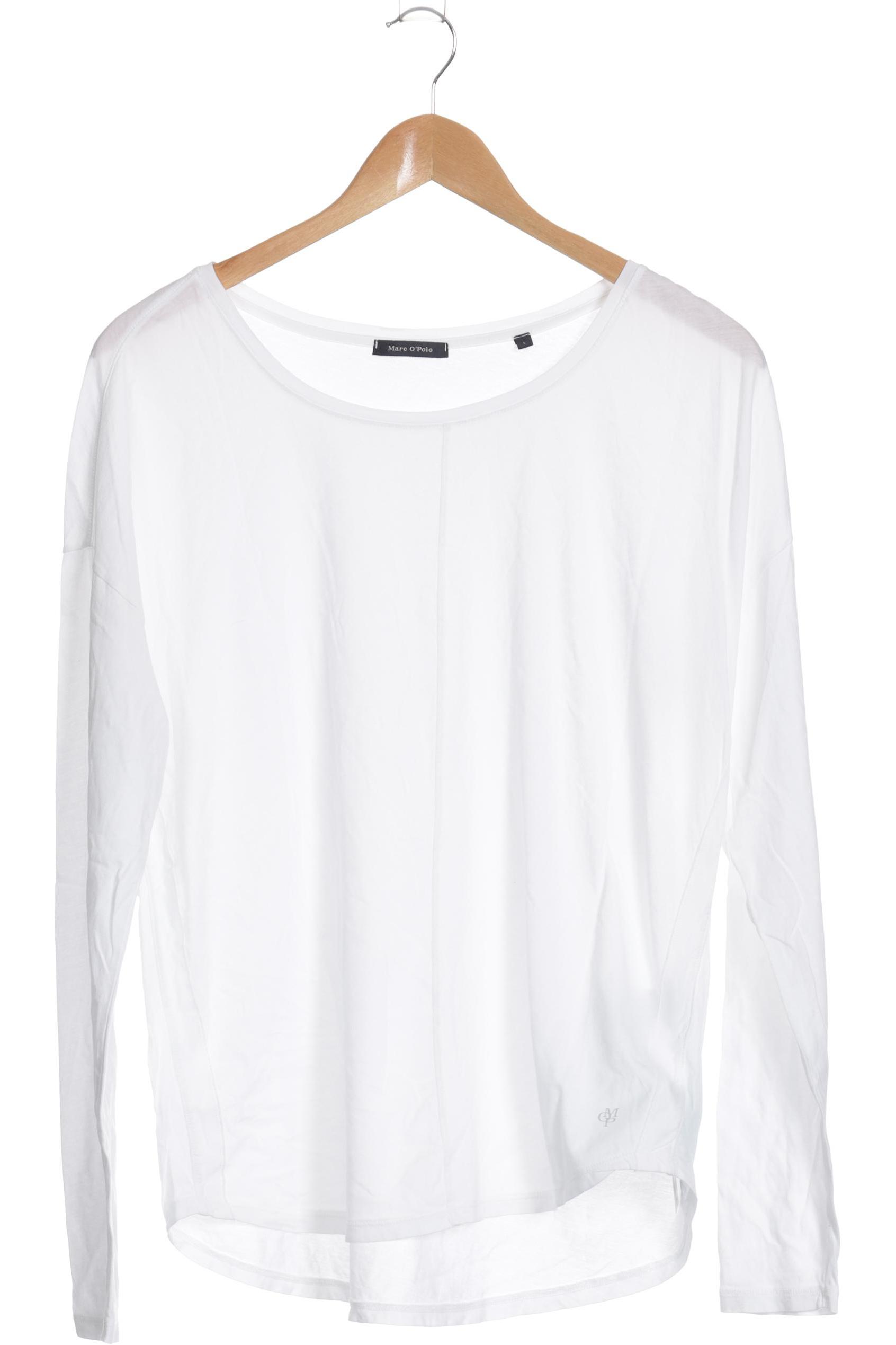 

Marc O Polo Damen Langarmshirt, weiß, Gr. 42