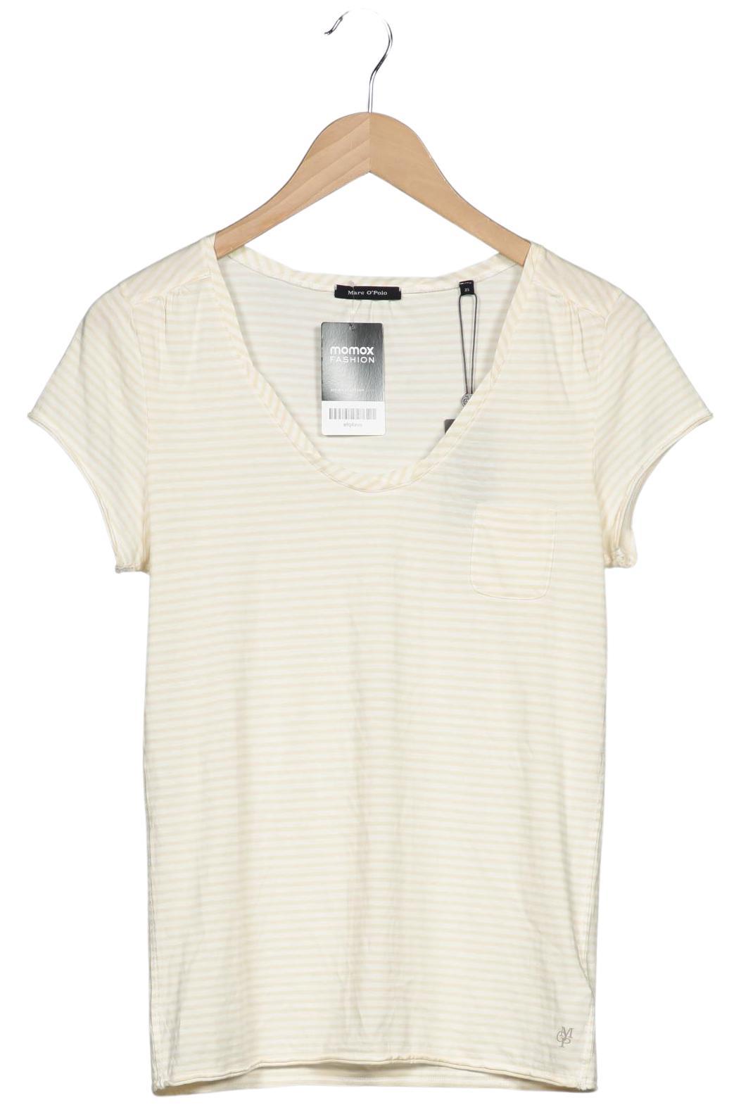 

Marc O Polo Damen T-Shirt, cremeweiß, Gr. 34