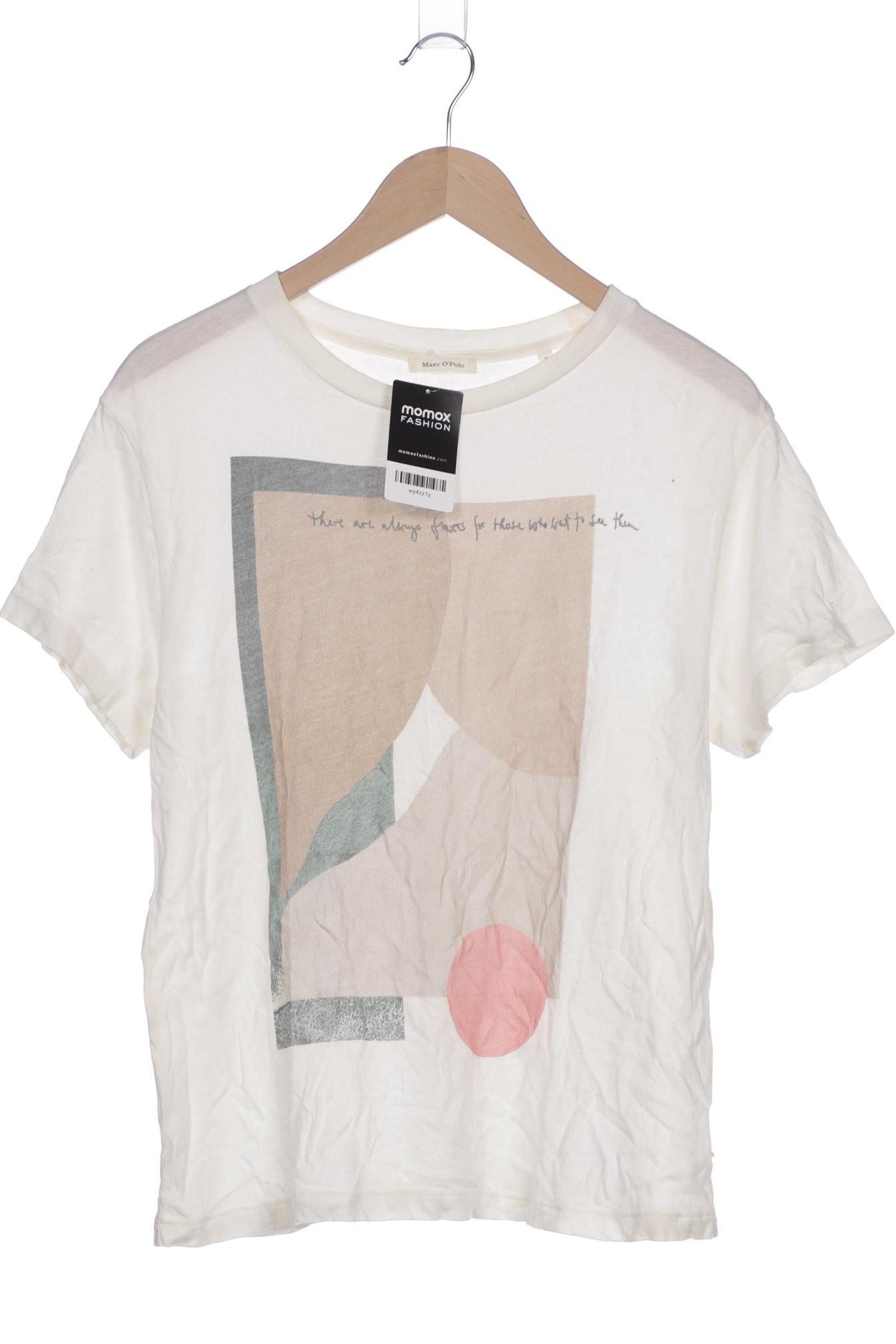 

Marc O Polo Damen T-Shirt, cremeweiß, Gr. 38