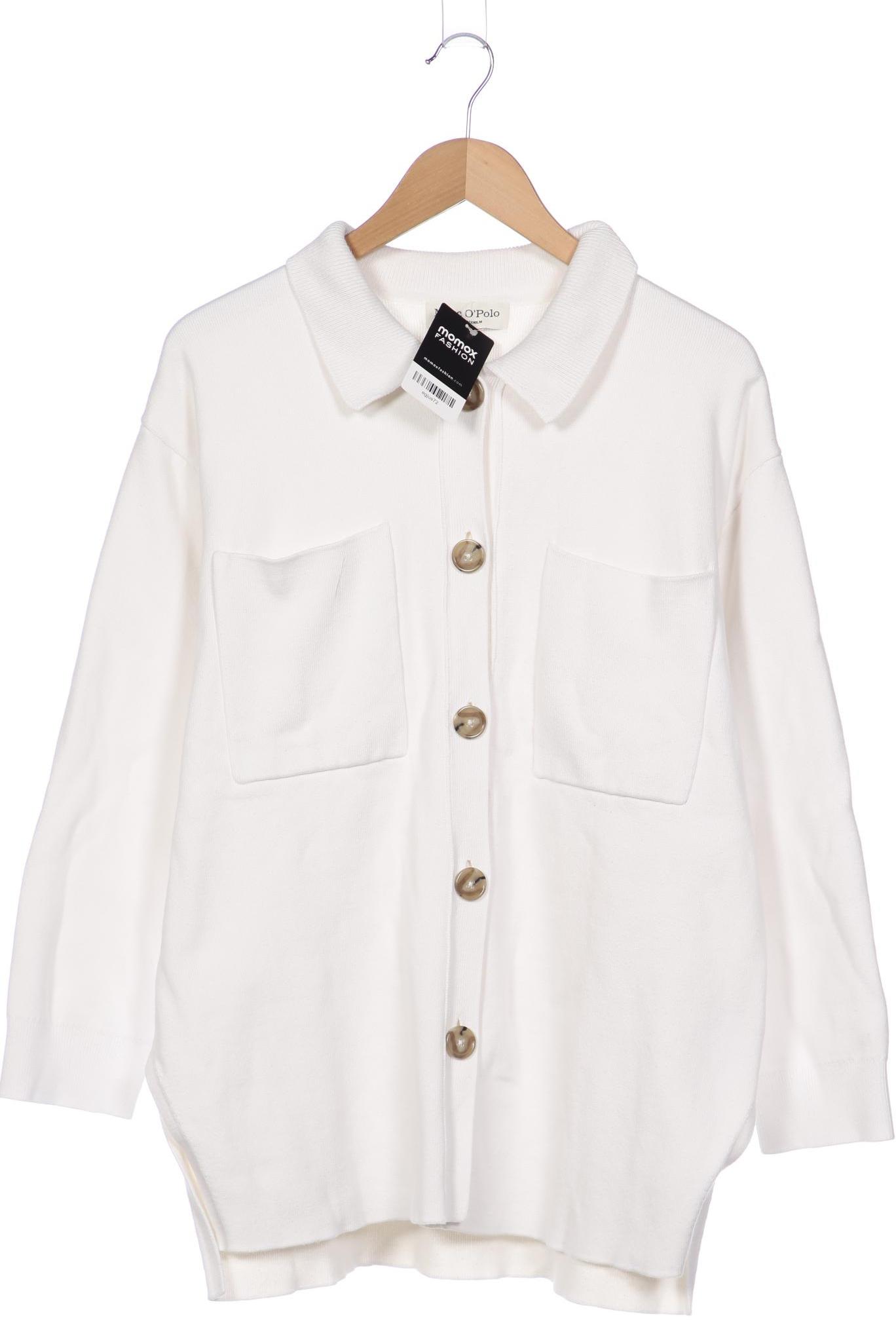 

Marc O Polo Damen Strickjacke, weiß, Gr. 42