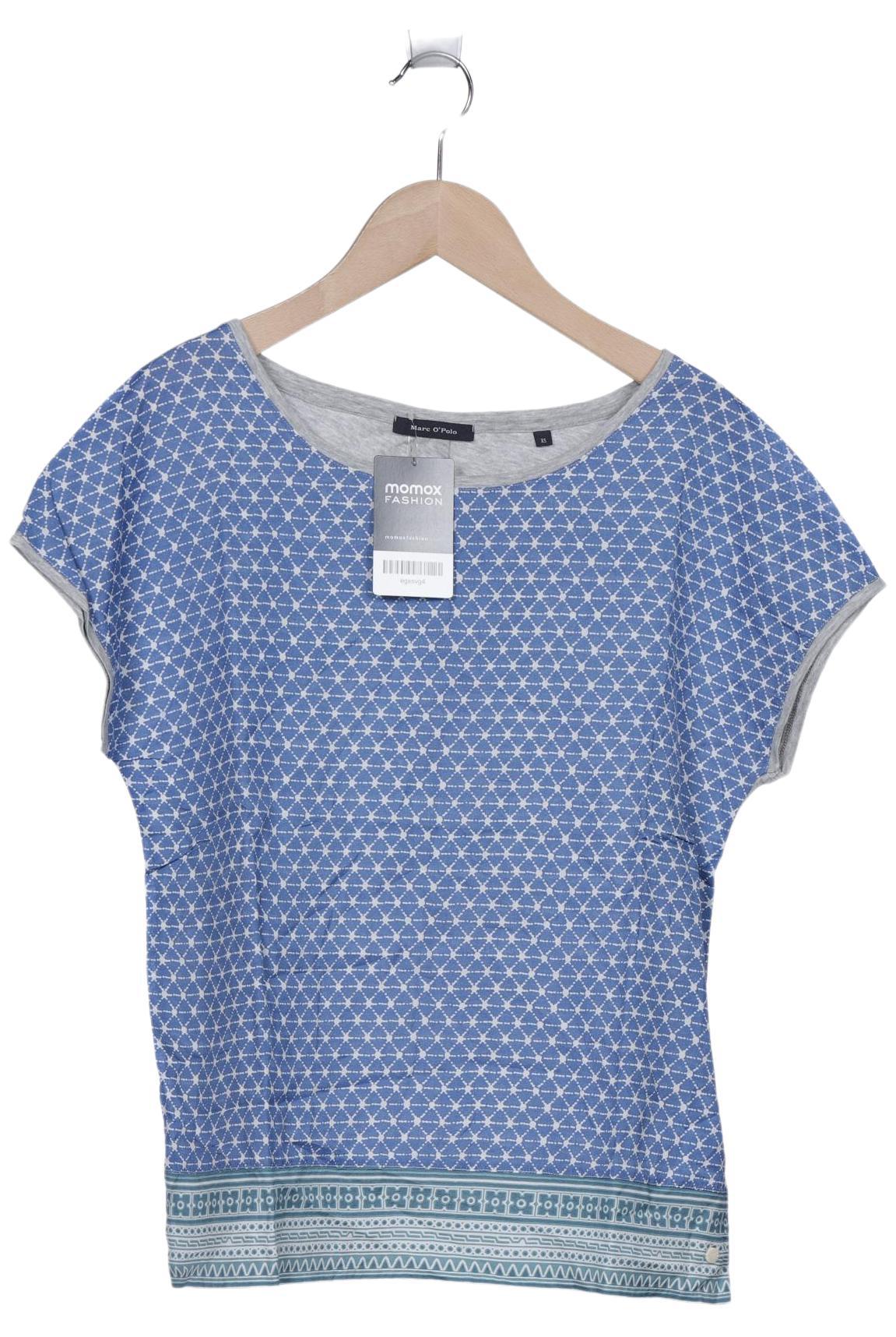 

Marc O Polo Damen T-Shirt, blau, Gr. 34