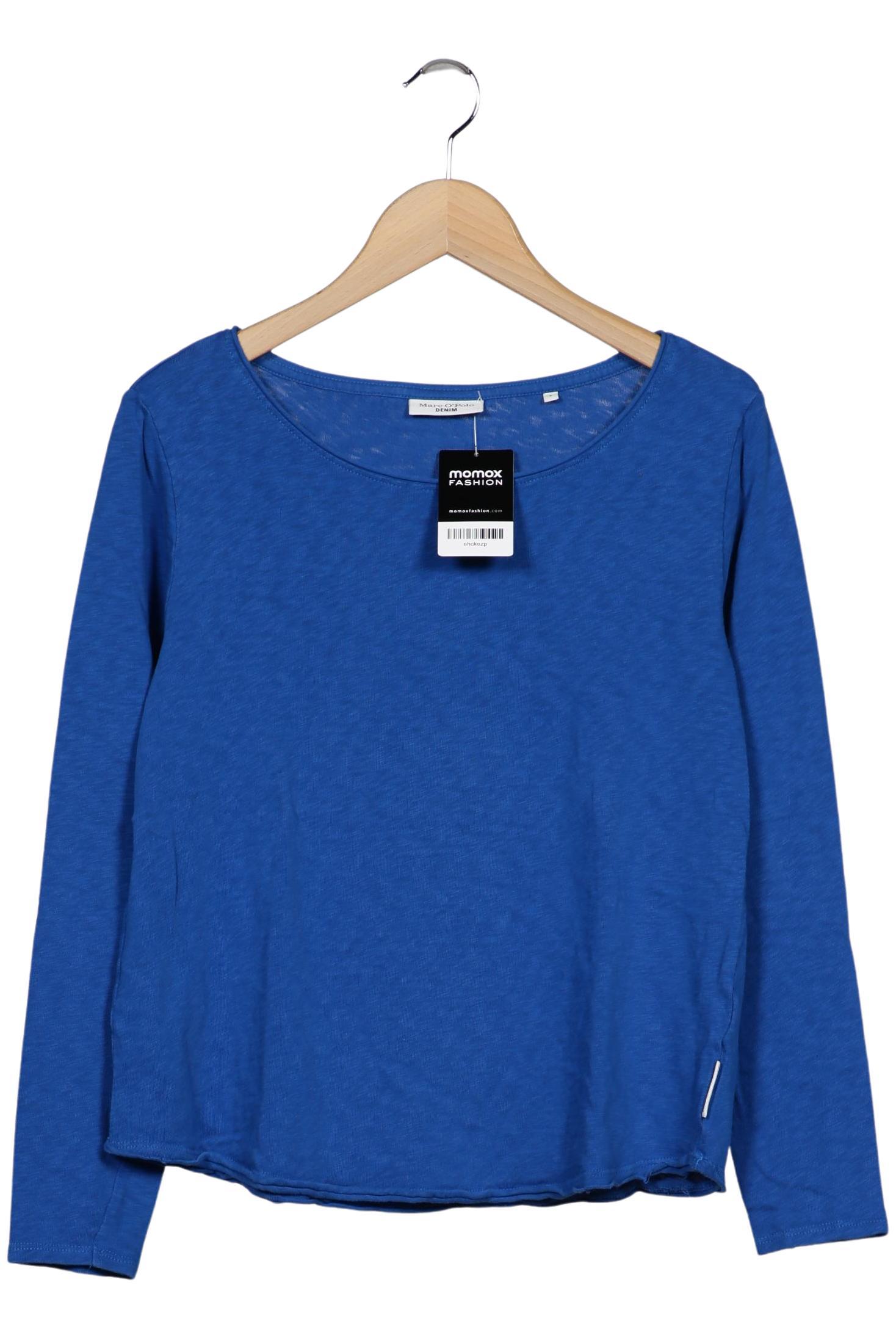 

Marc O Polo Damen Langarmshirt, blau, Gr. 36