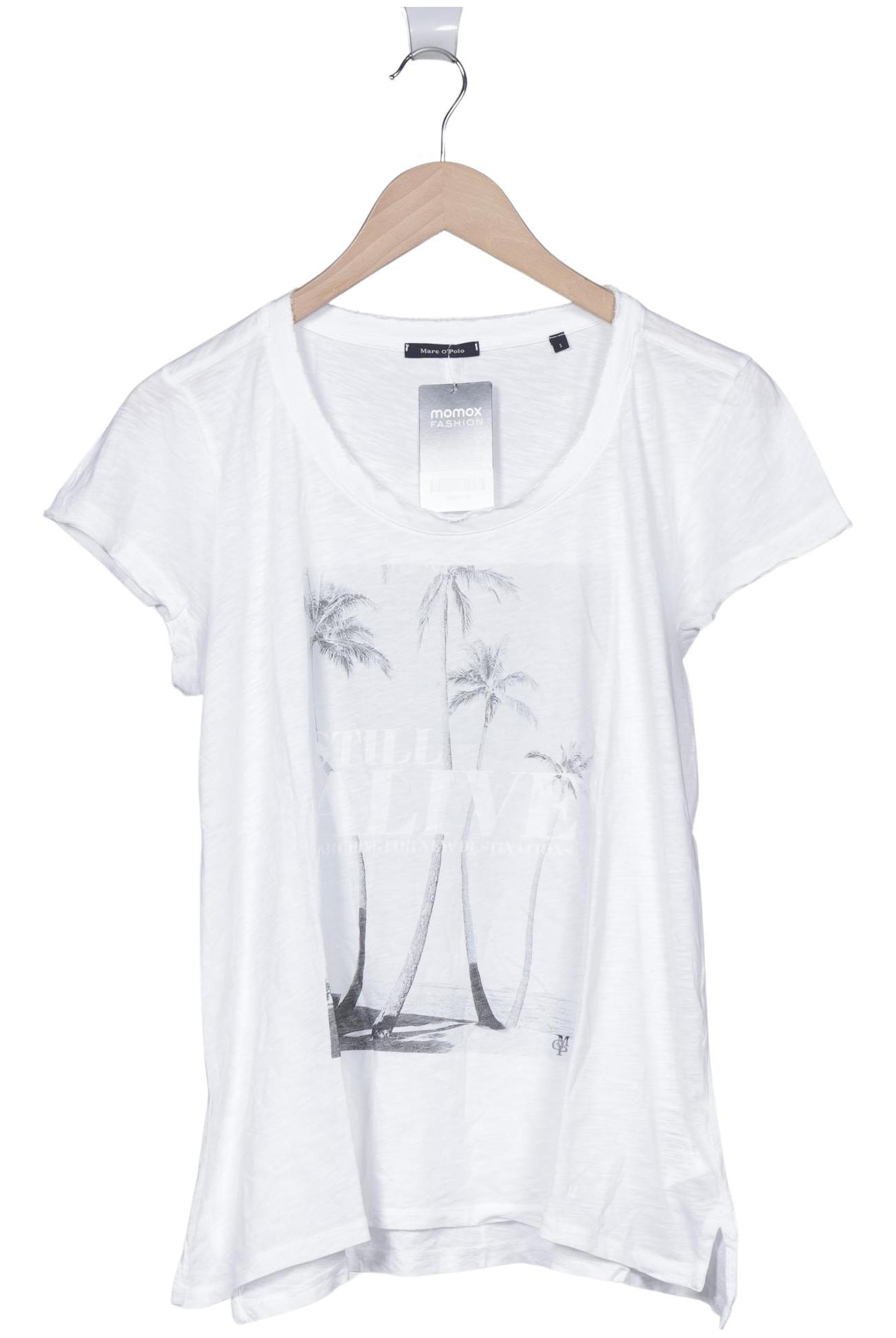 

Marc O Polo Damen T-Shirt, weiß, Gr. 36