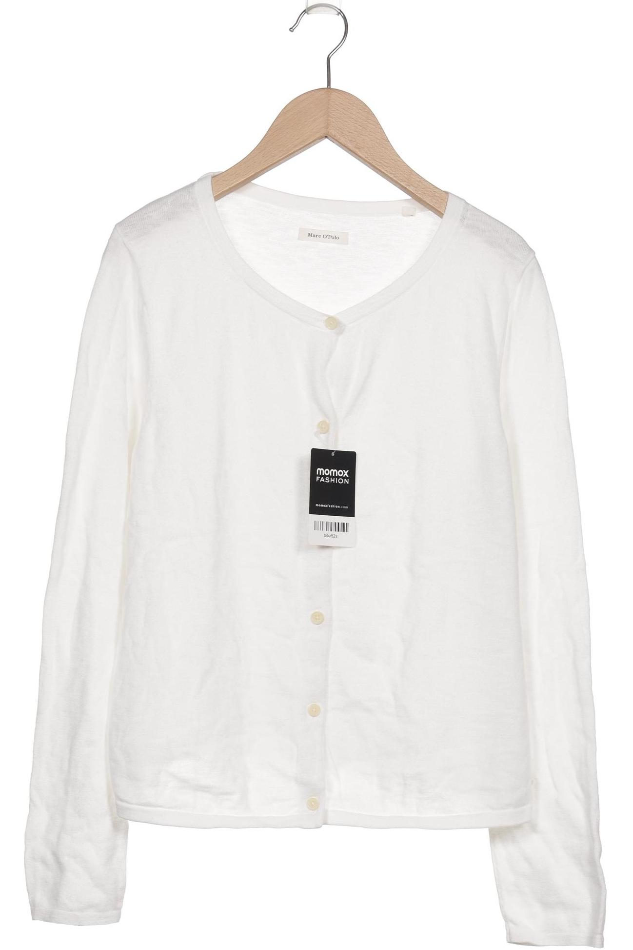 

Marc O Polo Damen Strickjacke, weiß, Gr. 36