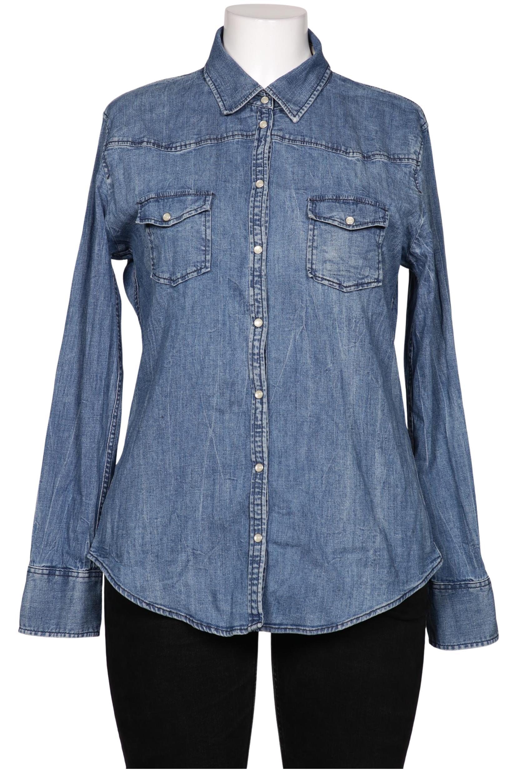 

Marc O Polo Damen Bluse, blau, Gr. 44