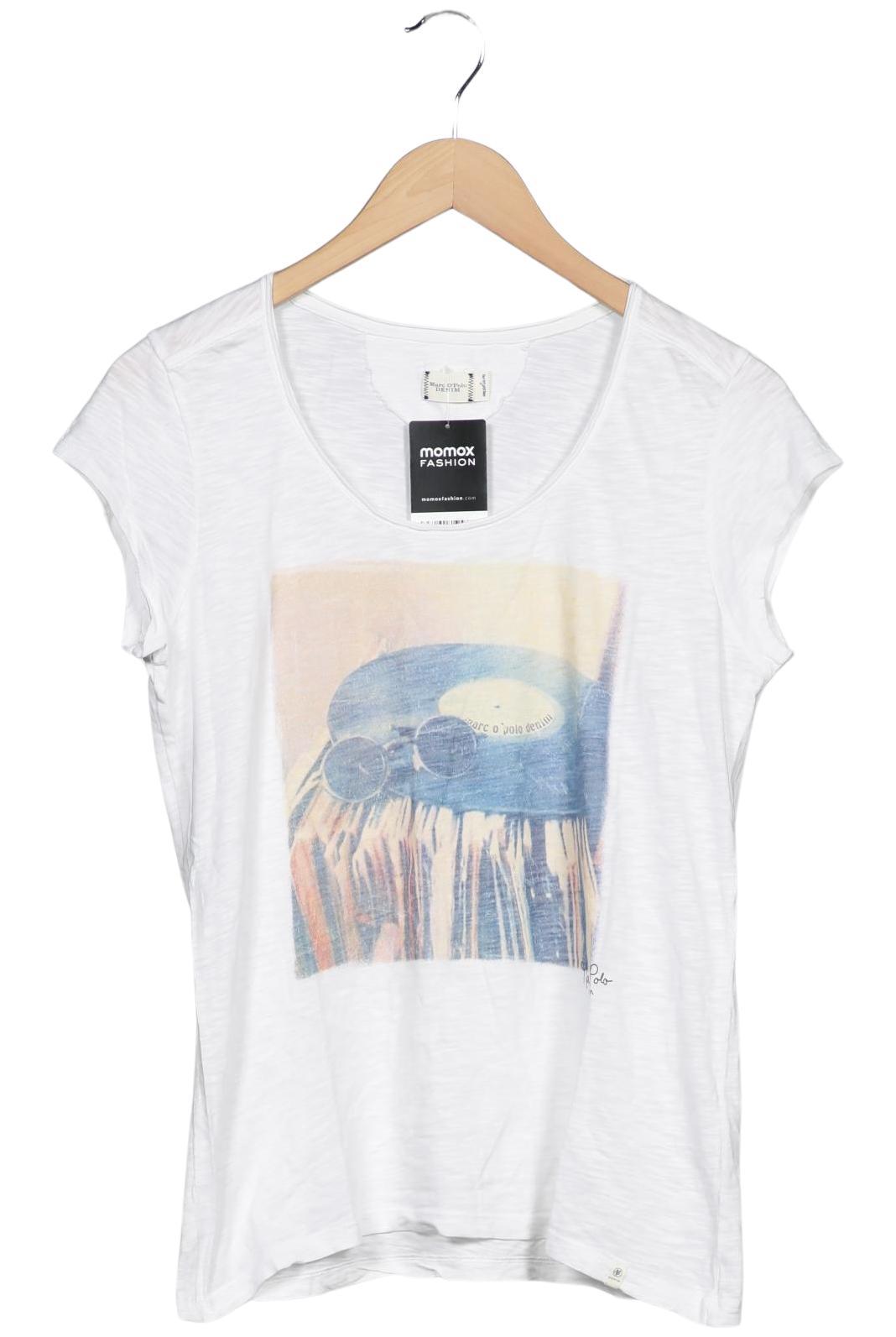 

Marc O Polo Damen T-Shirt, weiß, Gr. 38