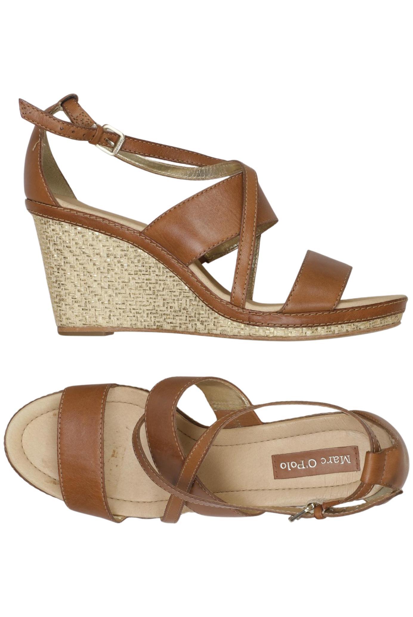 

Marc O Polo Damen Sandale, braun, Gr. 40