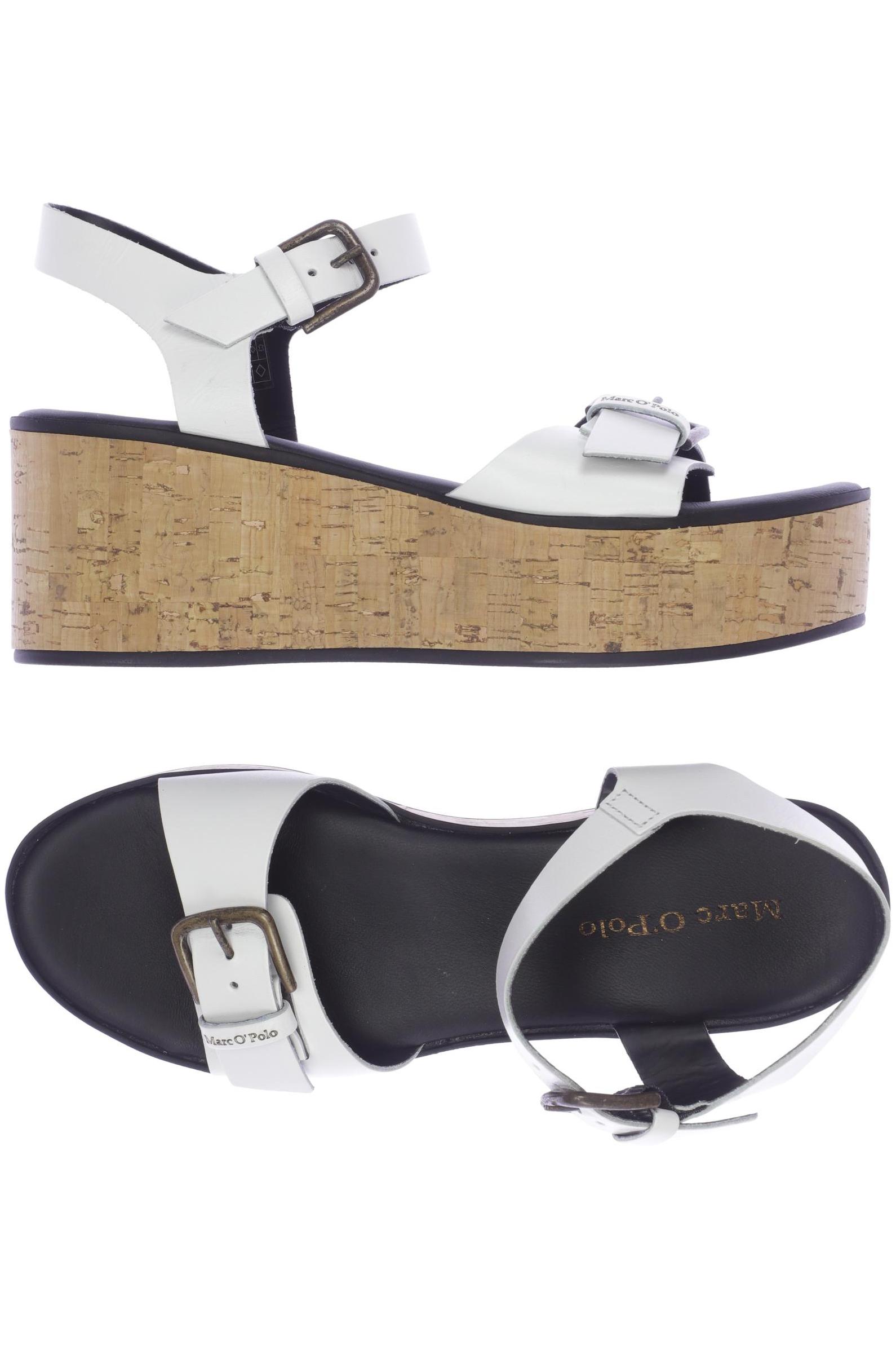 

Marc O Polo Damen Sandale, weiß, Gr. 40