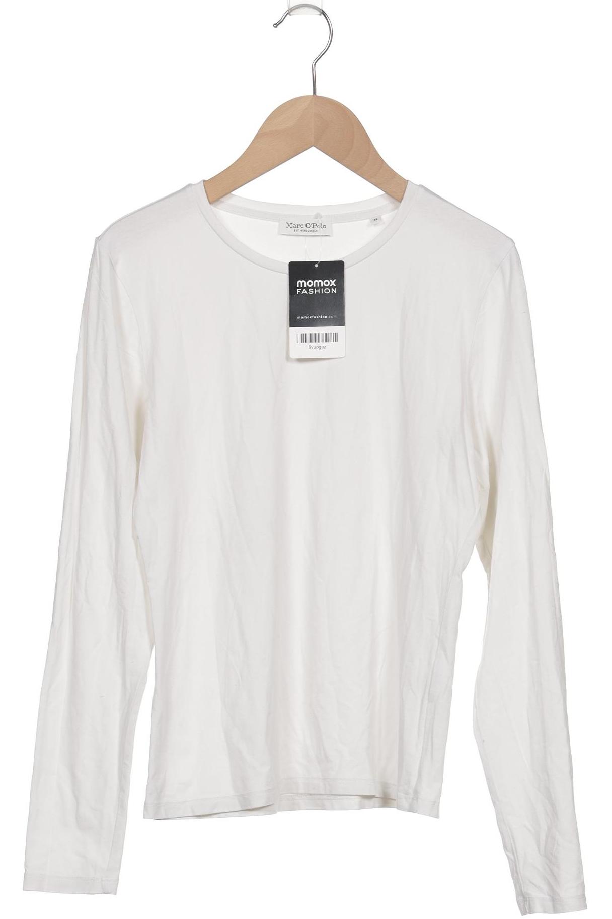 

Marc O Polo Damen Langarmshirt, weiß, Gr. 34