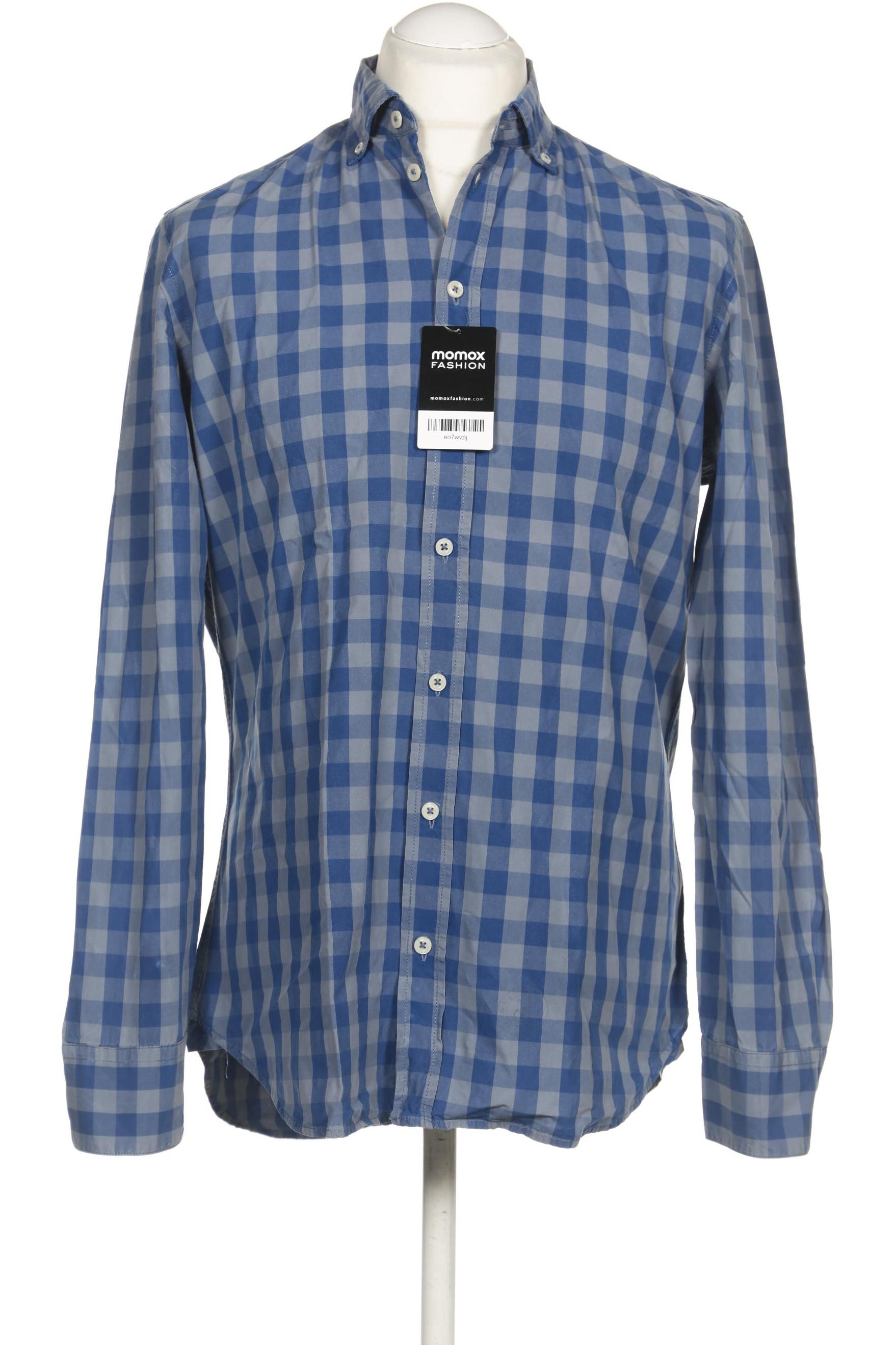 

Marc O Polo Herren Hemd, blau, Gr. 52