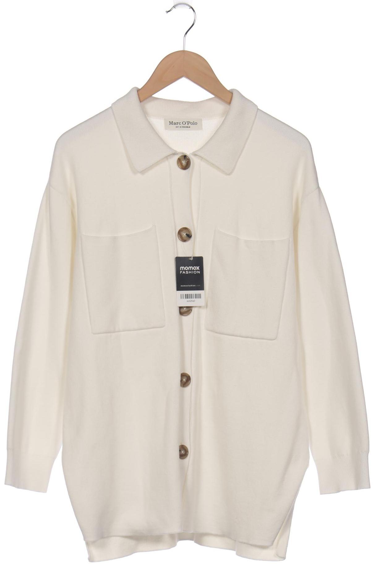

Marc O Polo Damen Strickjacke, weiß, Gr. 38
