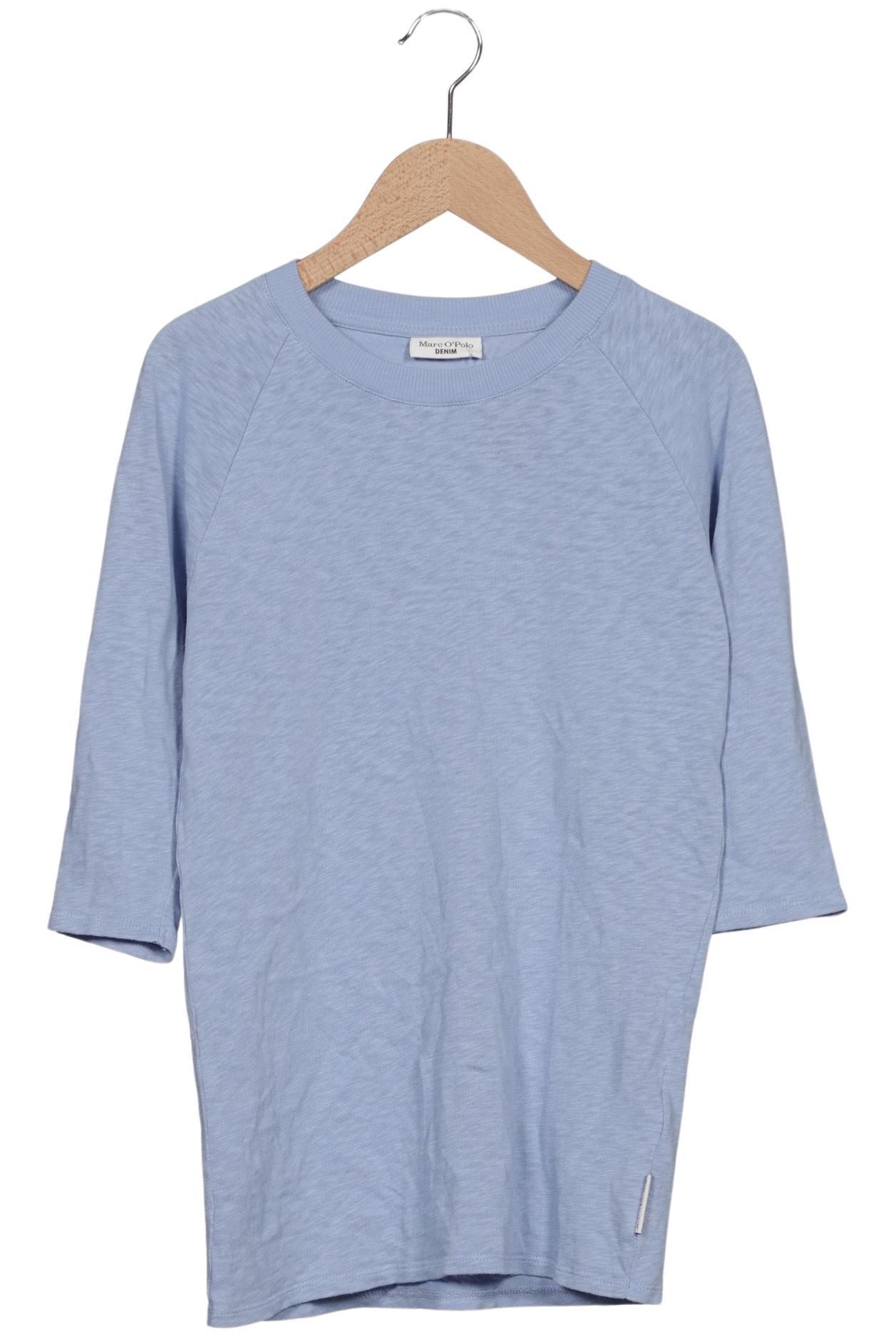 

Marc O Polo Damen Langarmshirt, hellblau, Gr. 34