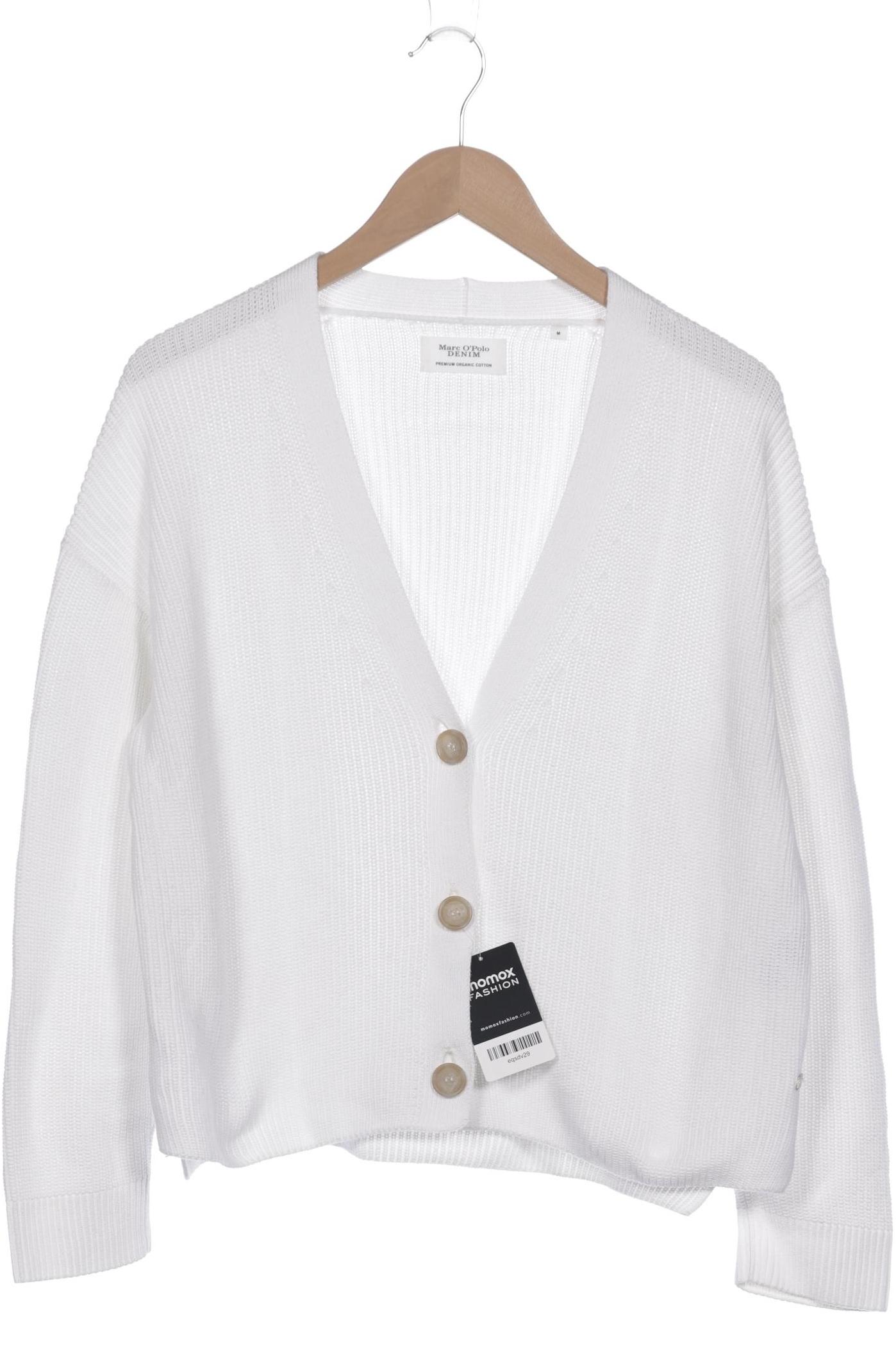 

Marc O Polo Damen Strickjacke, weiß, Gr. 38
