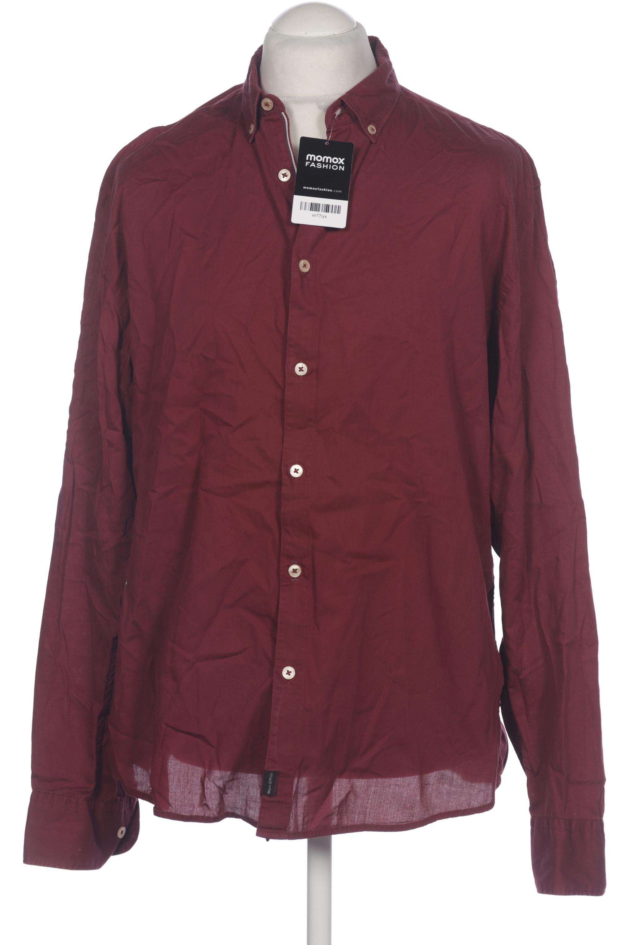 

Marc O Polo Herren Hemd, bordeaux, Gr. 54