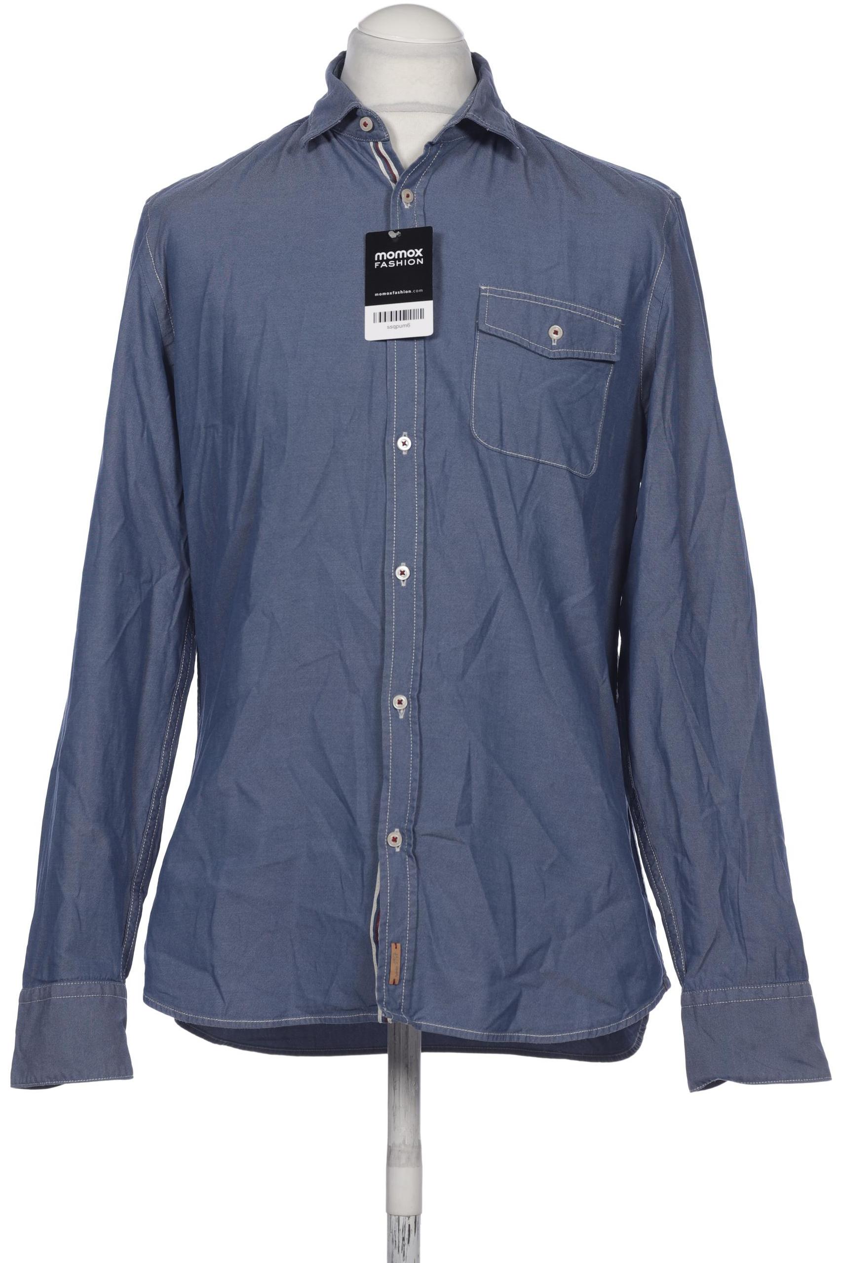

Marc O Polo Herren Hemd, blau, Gr. 52