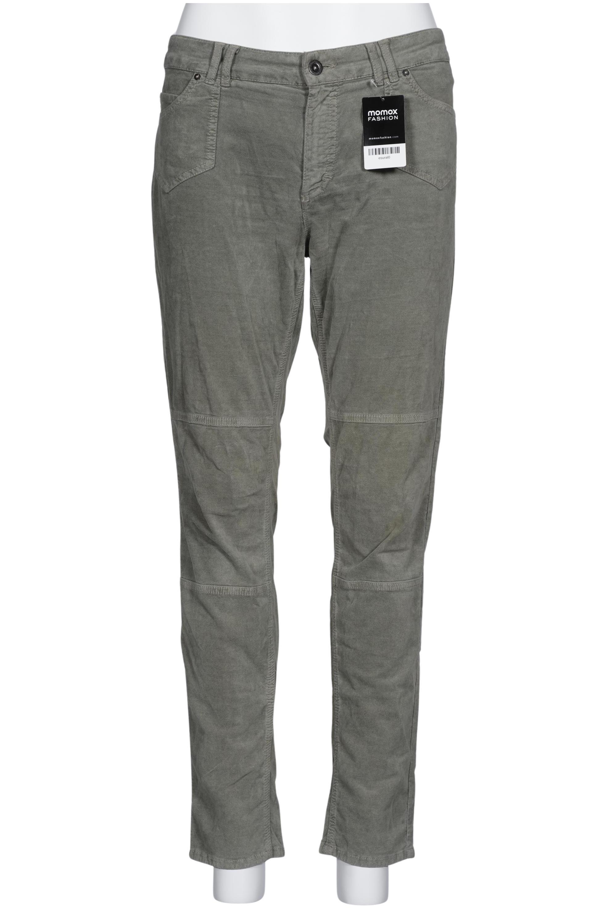 

Marc O Polo Damen Stoffhose, grün, Gr. 34