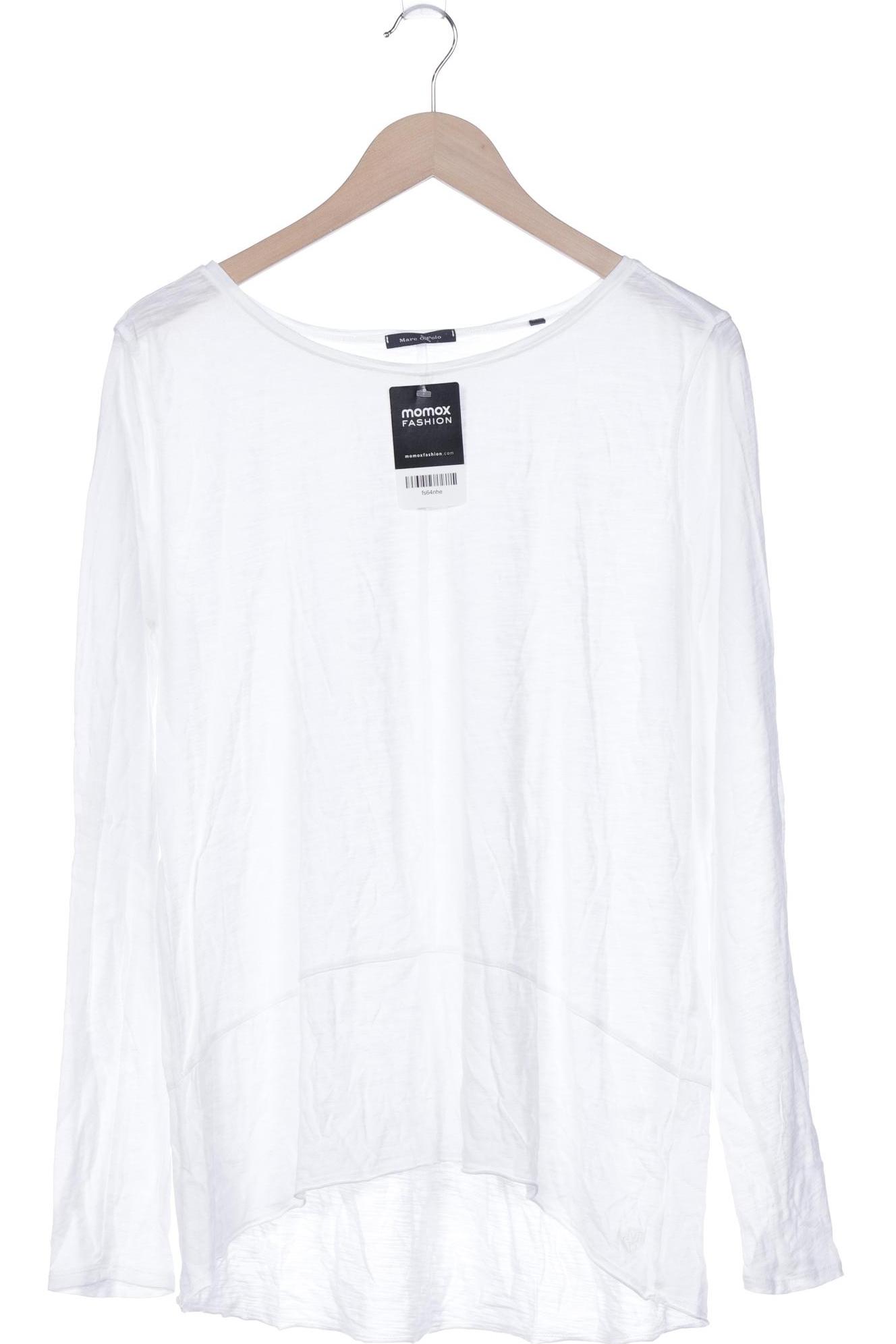 

Marc O Polo Damen Langarmshirt, weiß, Gr. 42