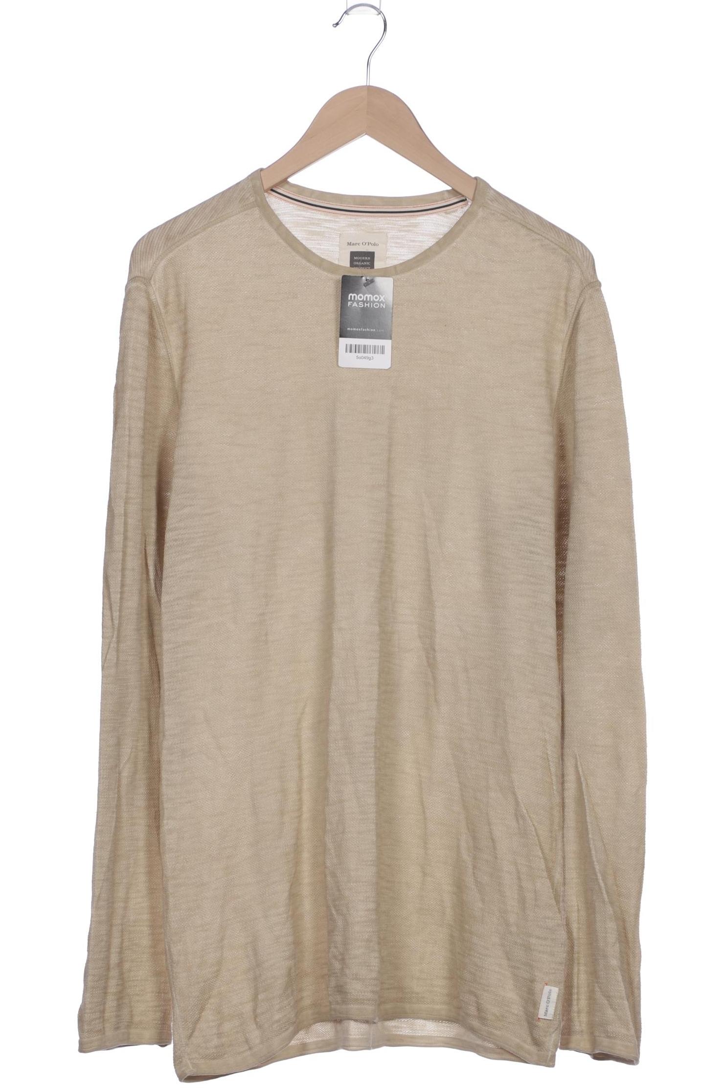 Thumbnail - Marc O Polo Herren Langarmshirt, beige, Gr. 56