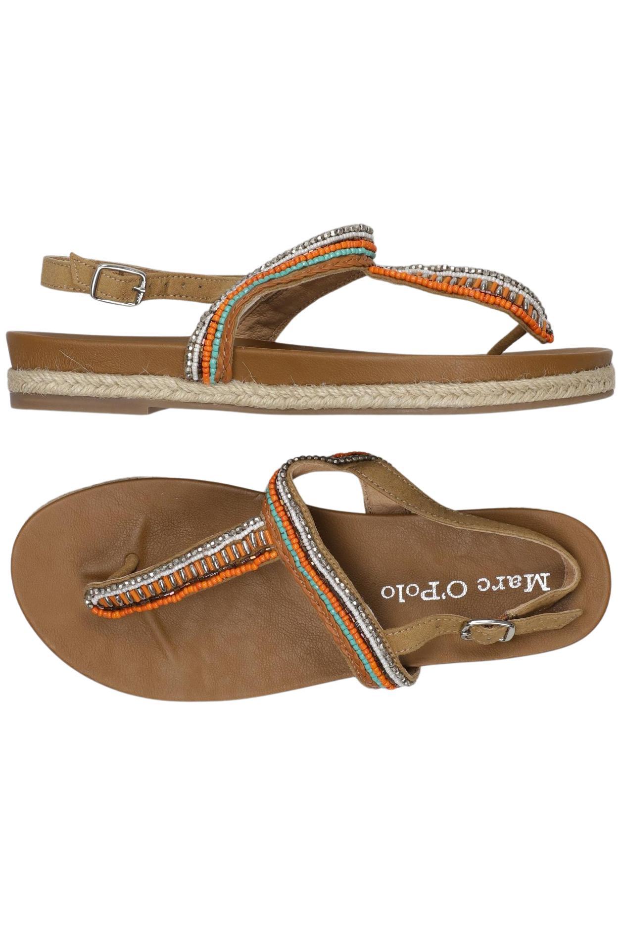 

Marc O Polo Damen Sandale, braun, Gr. 38