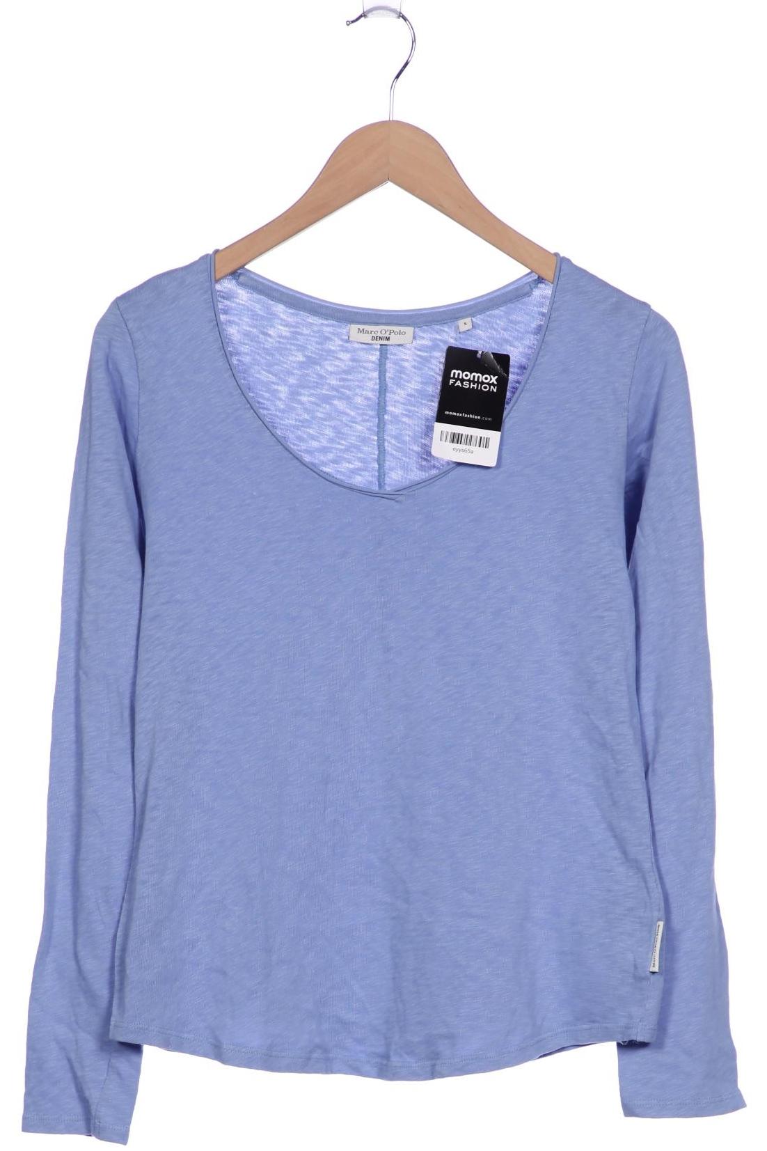 

Marc O Polo Damen Langarmshirt, blau, Gr. 36
