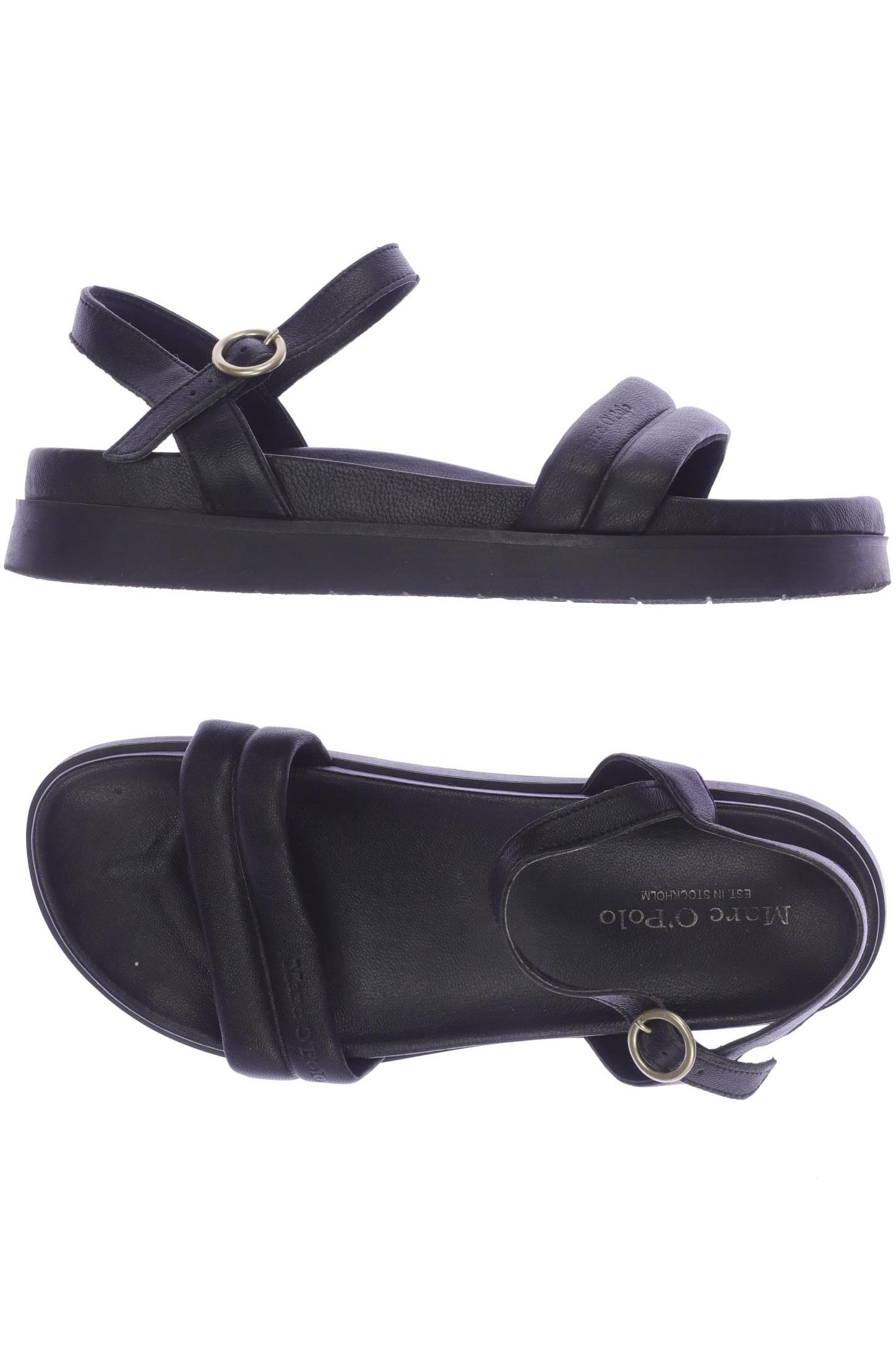

Marc O Polo Damen Sandale, schwarz, Gr. 40