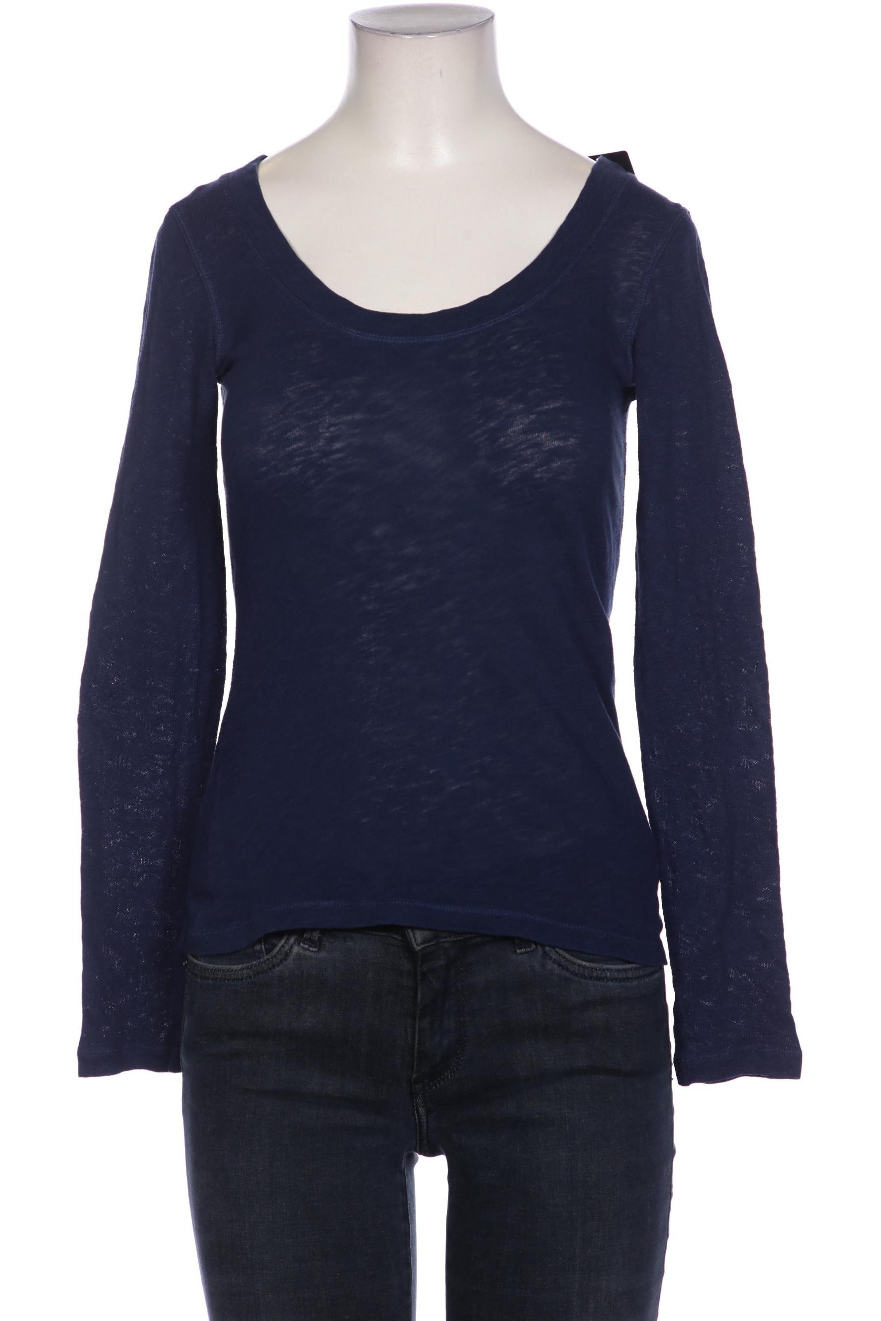 

Marc O Polo Damen Langarmshirt, marineblau, Gr. 34