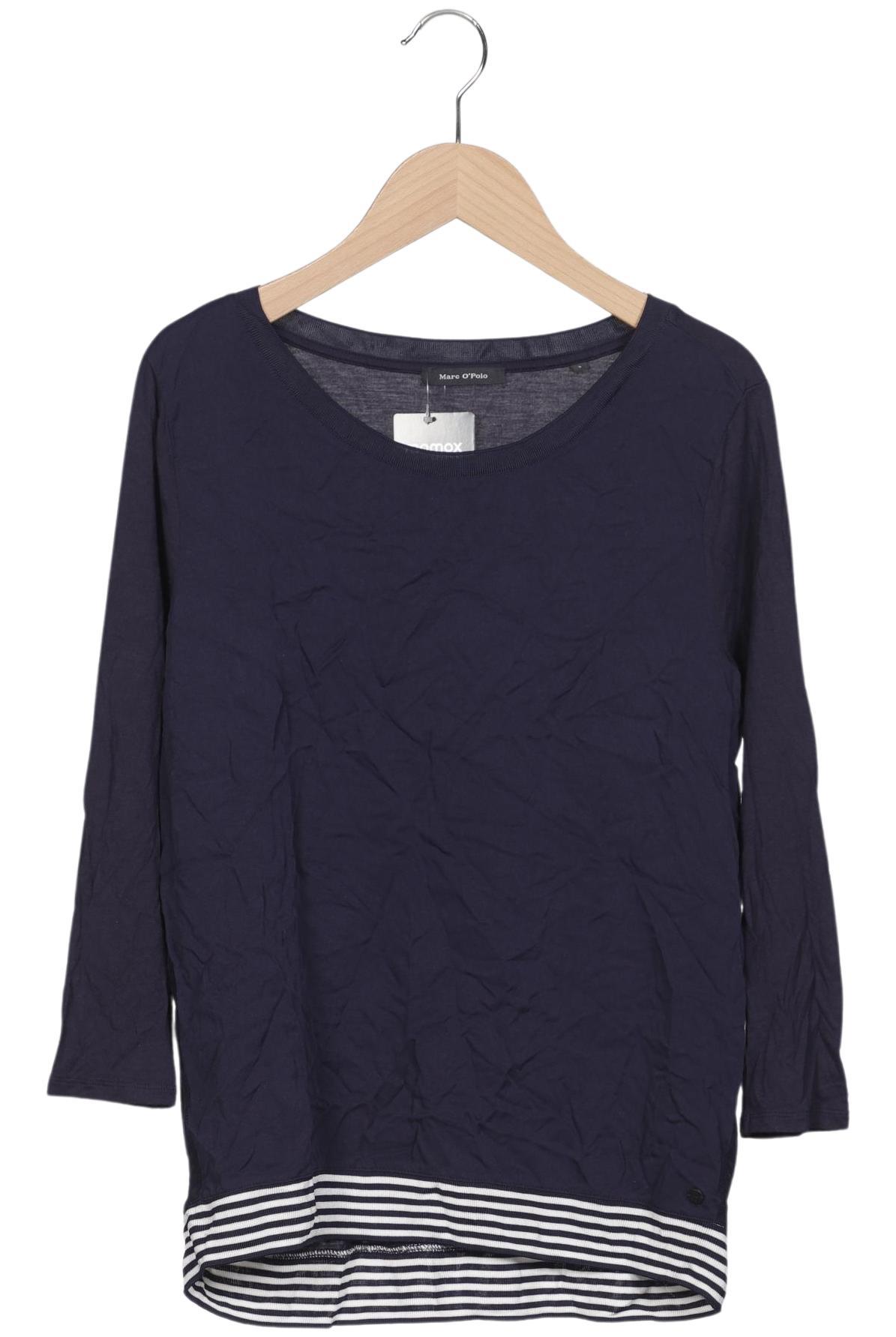 

Marc O Polo Damen Langarmshirt, marineblau, Gr. 36