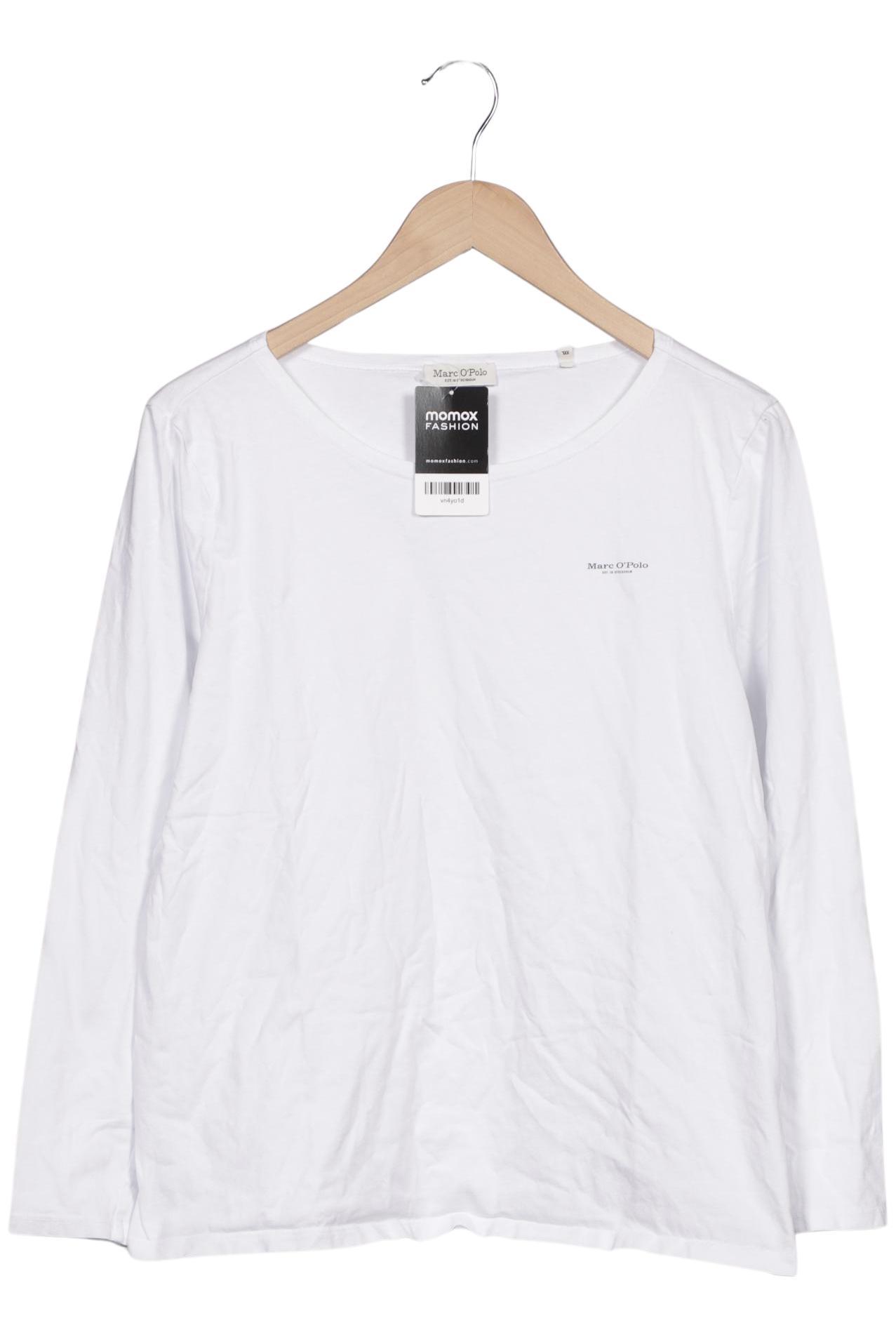 

Marc O Polo Damen Langarmshirt, weiß, Gr. 46