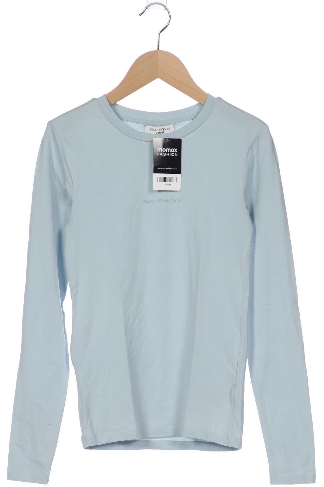 

Marc O Polo Damen Langarmshirt, hellblau, Gr. 34