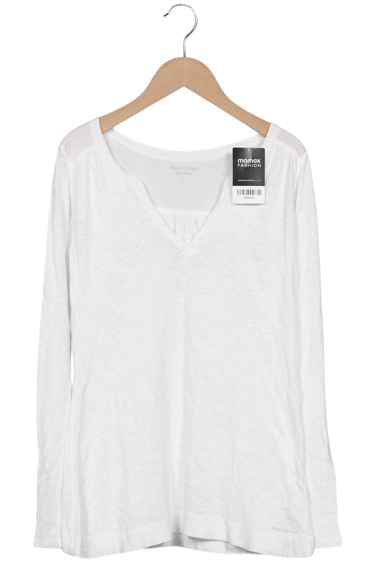 

Marc O Polo Damen Langarmshirt, weiß, Gr. 36