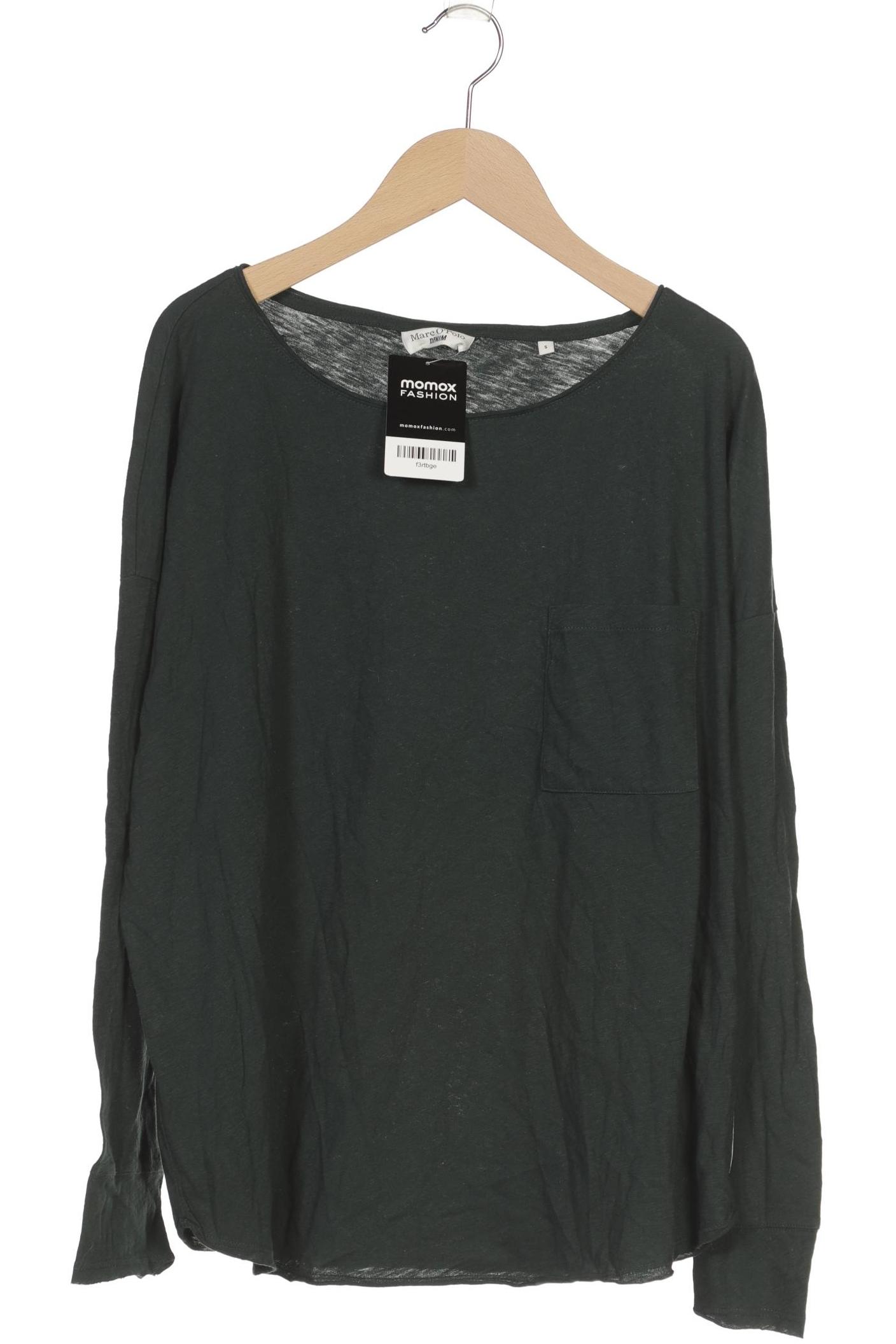 

Marc O Polo Damen Langarmshirt, türkis, Gr. 36