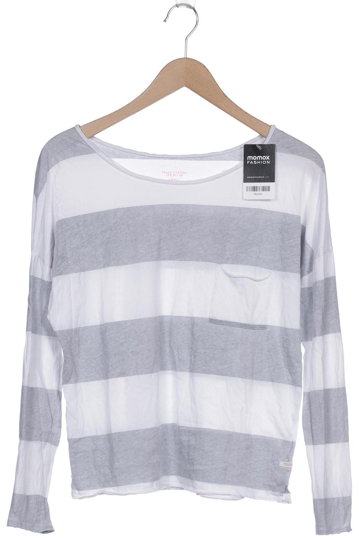 

Marc O Polo Damen Langarmshirt, weiß