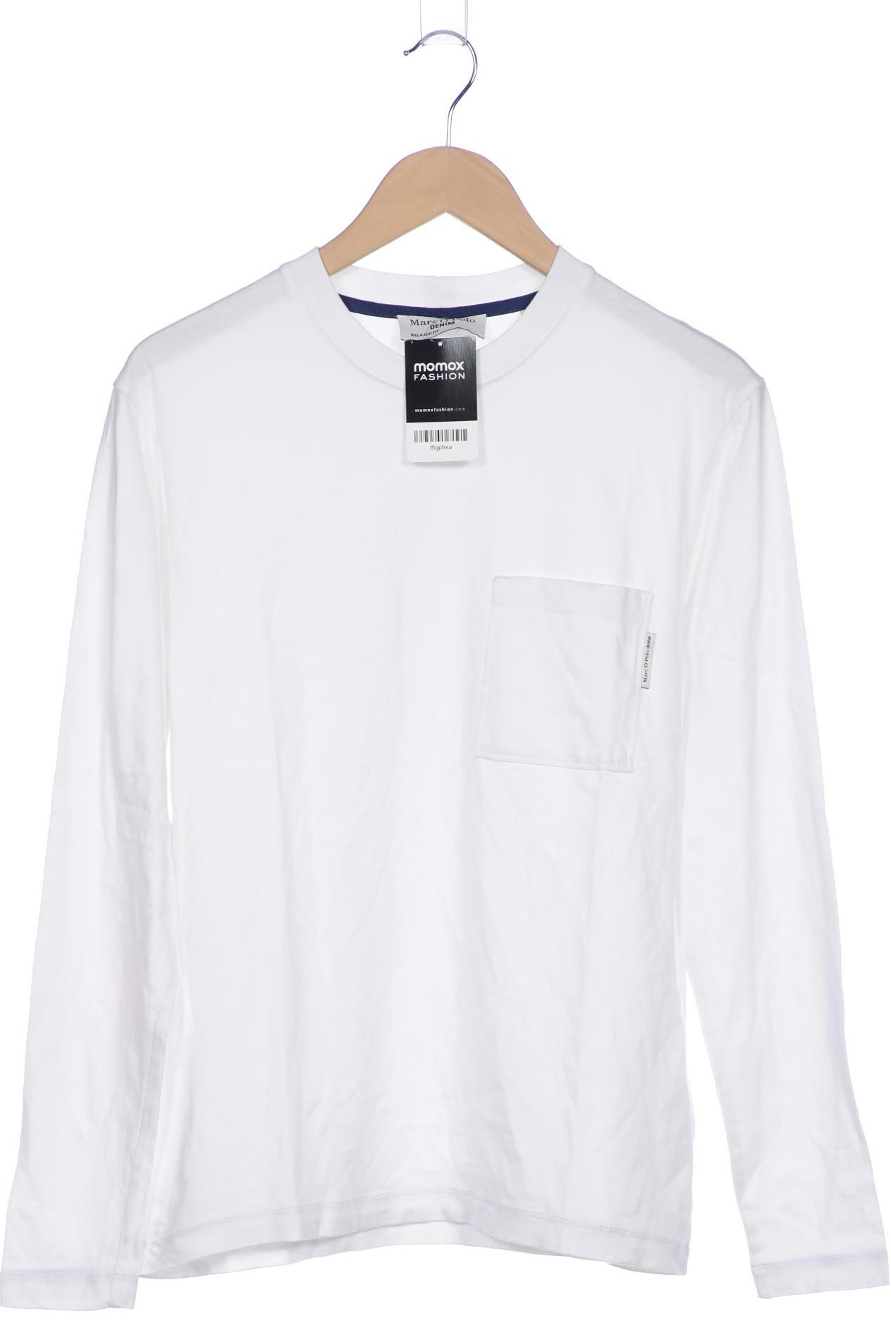 

Marc O Polo Herren Langarmshirt, weiß, Gr. 46