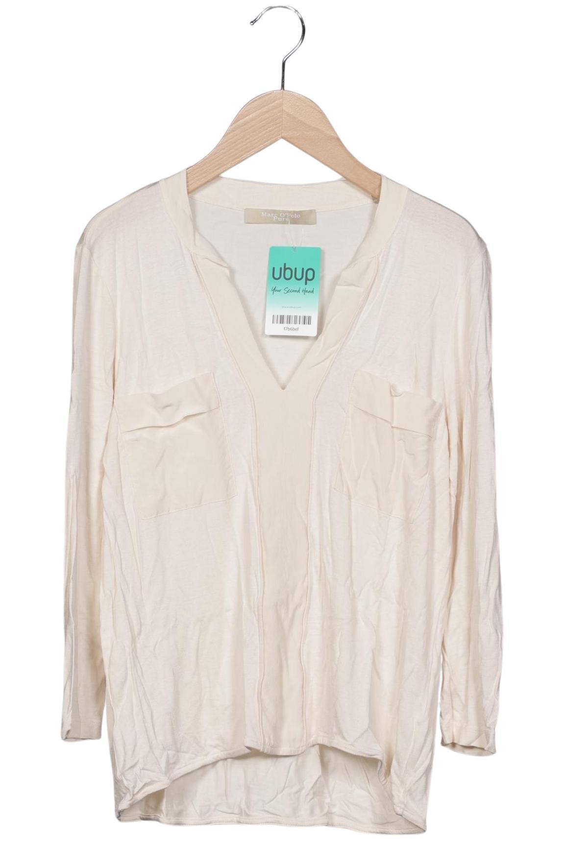 

Marc O Polo Damen Langarmshirt, cremeweiß, Gr. 36
